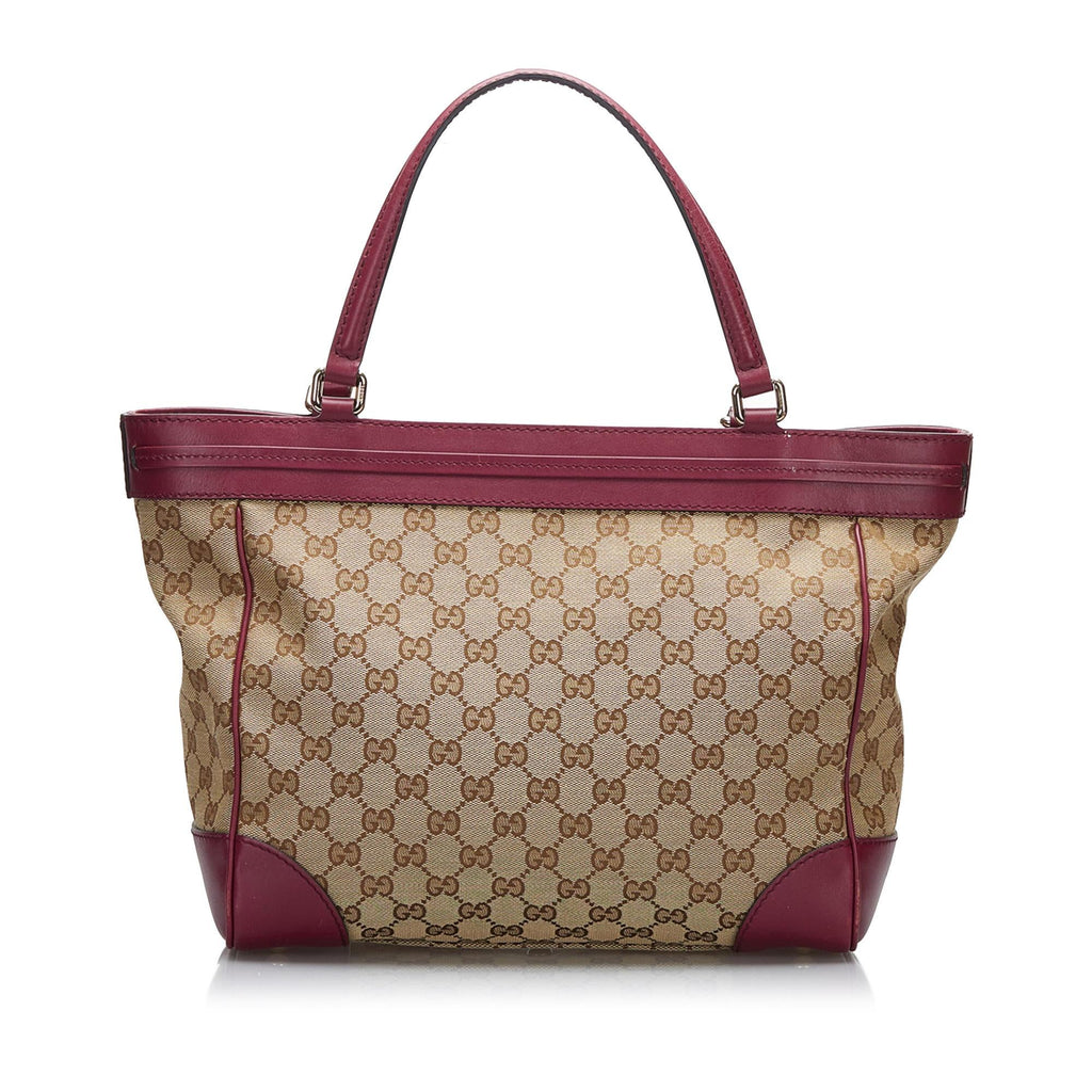 Gucci GG Canvas Mayfair Tote Bag (SHG-JXk1Nw)