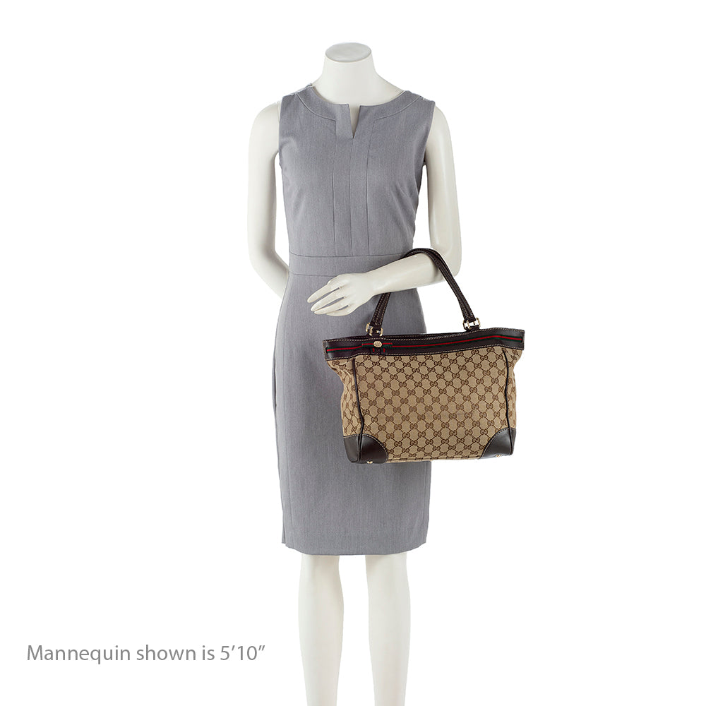 Gucci GG Canvas Mayfair Medium Tote (SHF-19664)