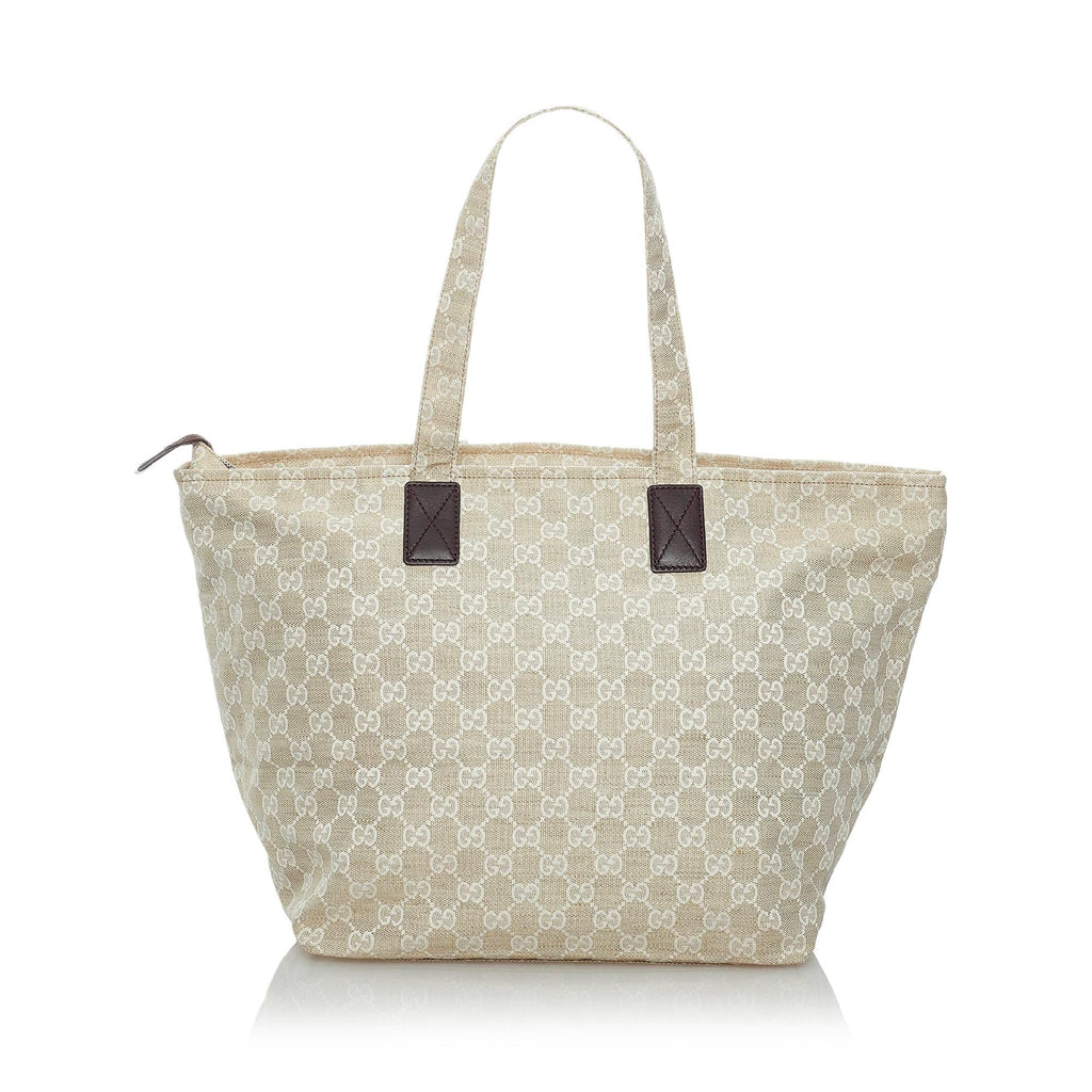 Gucci GG Canvas Museo Tote Bag (SHG-29843)
