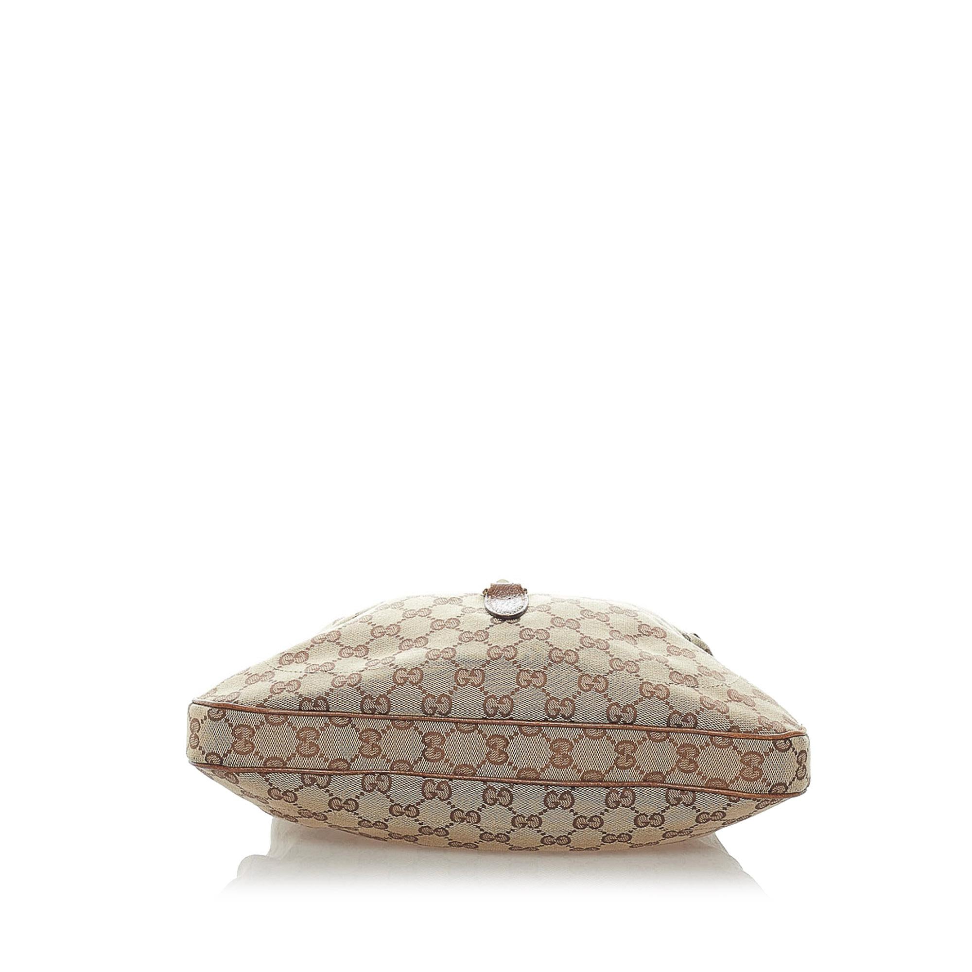 Gucci GG Canvas New Jackie Shoulder Bag (SHG-33247)