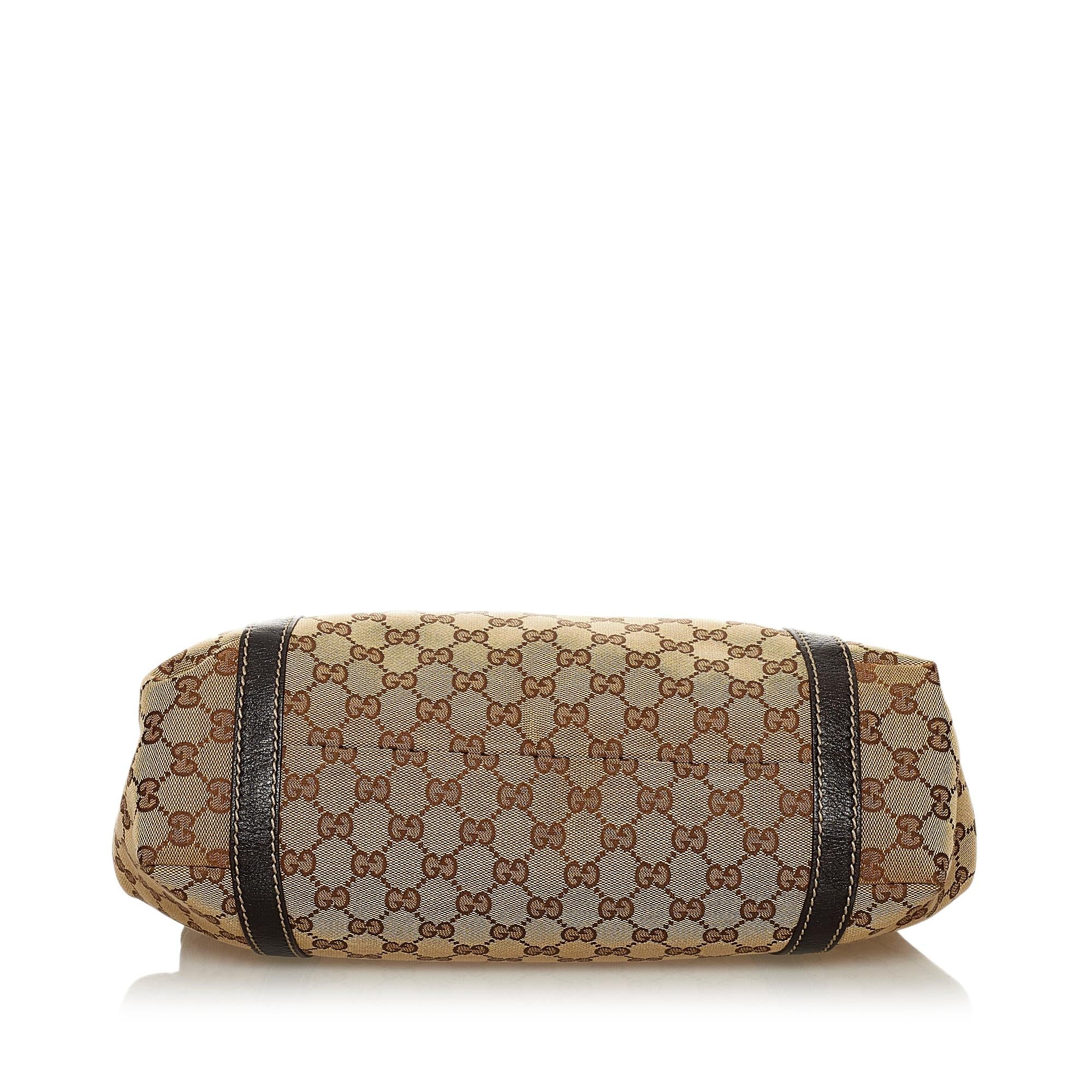 Gucci GG Canvas New Ladies Web Tote Bag (SHG-29665)