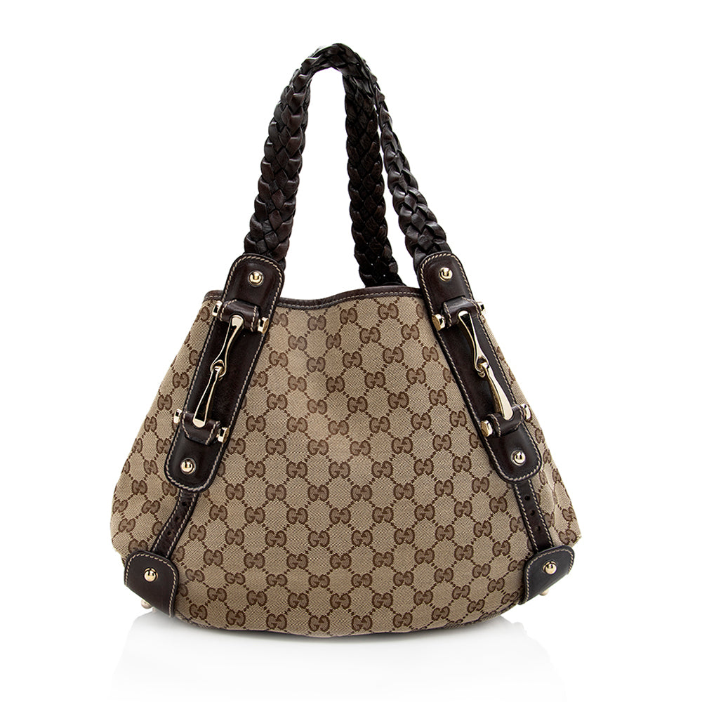 Gucci GG Canvas Pelham Small Shoulder Bag - FINAL SALE (SHF-20161)