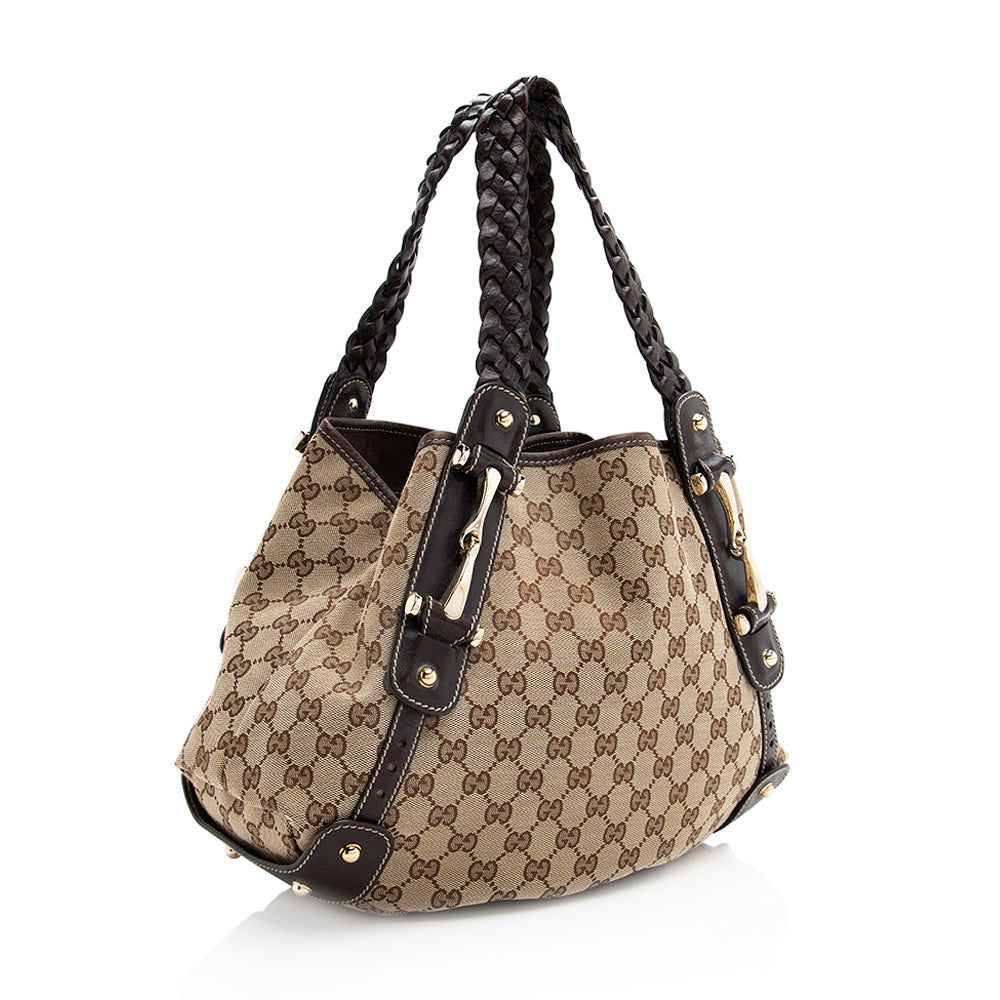 Gucci GG Canvas Pelham Small Shoulder Bag - FINAL SALE (SHF-20161)