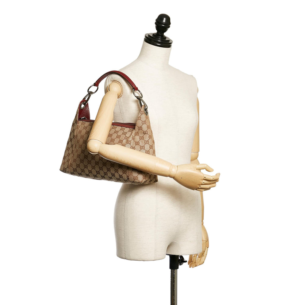 Gucci GG Canvas Pop Hobo Bag (SHG-29872)