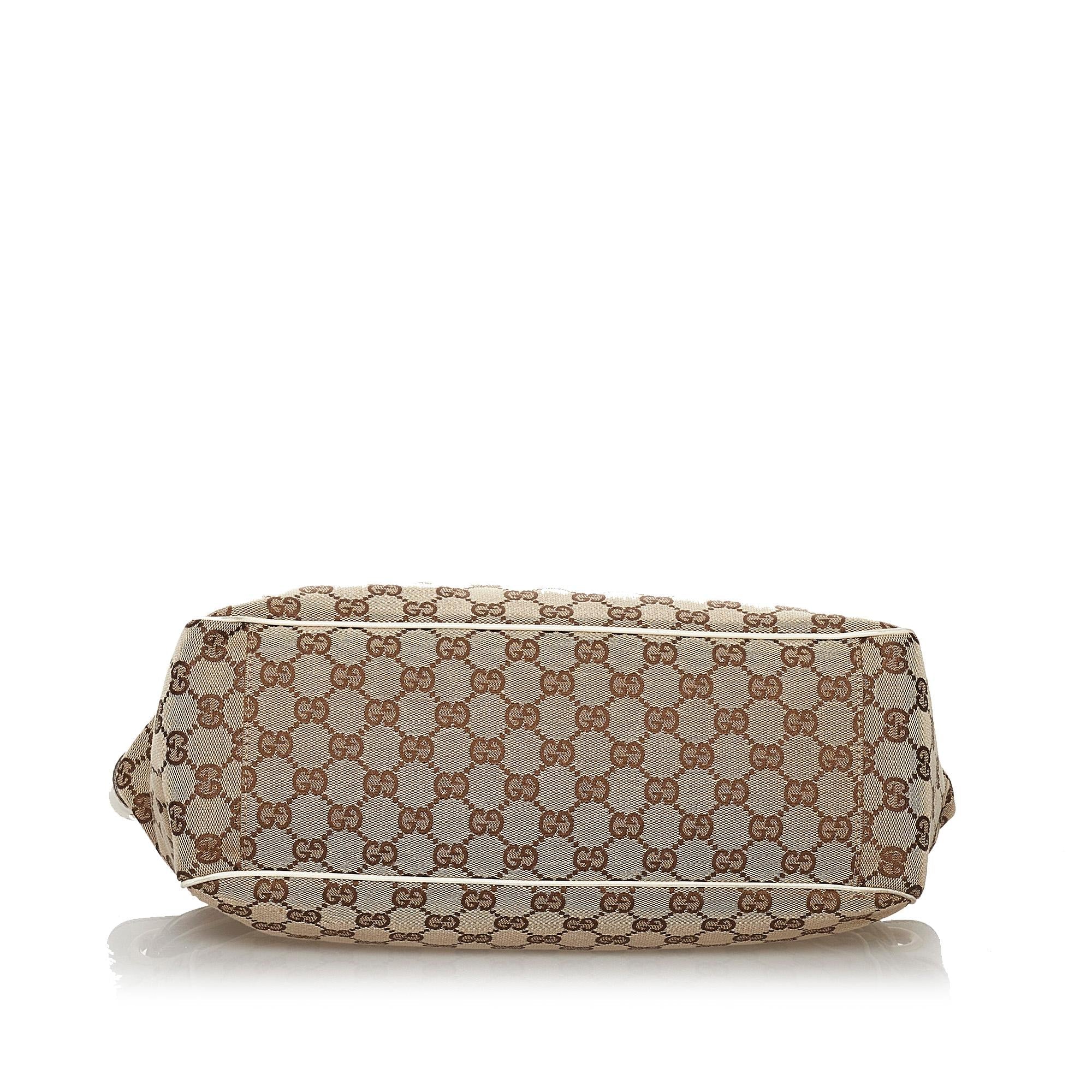 Gucci GG Canvas Positano Tote Bag (SHG-29859)