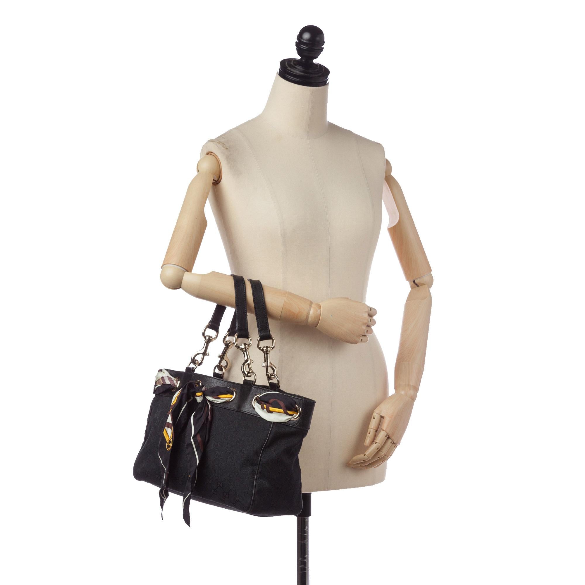 Gucci GG Canvas Positano Tote Bag (SHG-35700)