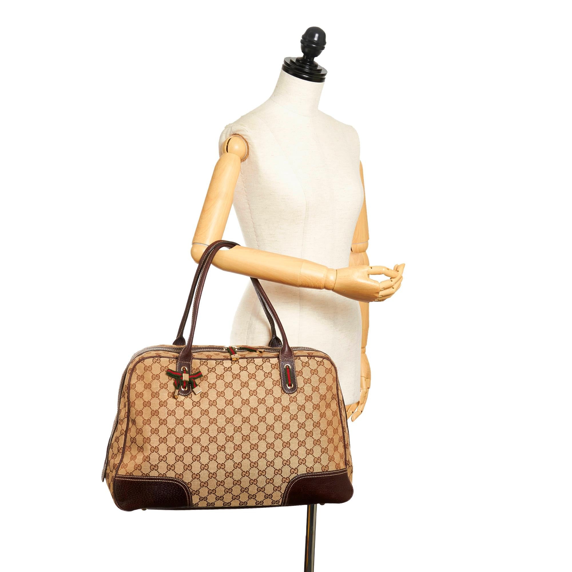 Gucci GG Canvas Princy Handbag (SHG-32755)