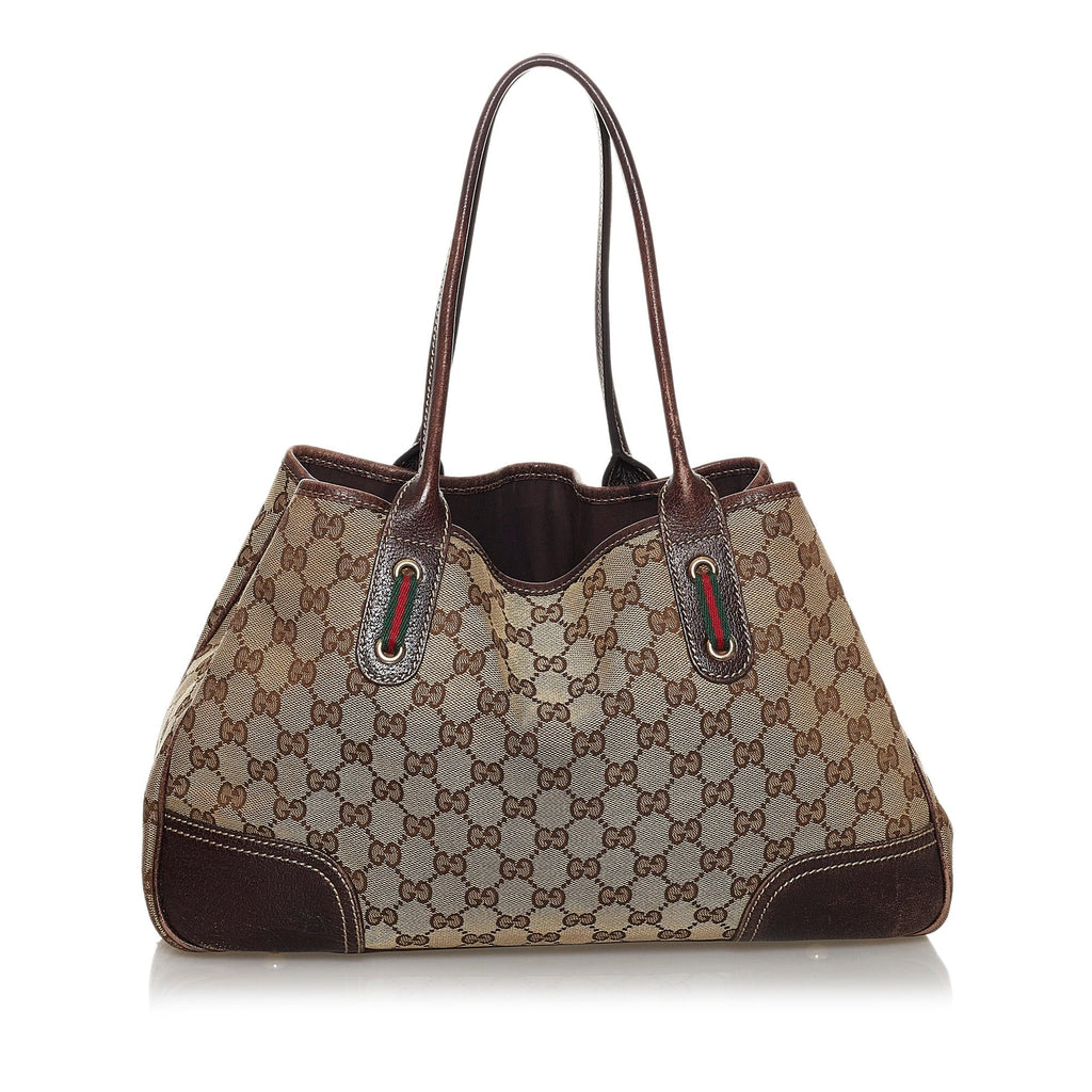 Gucci GG Canvas Princy Tote Bag (SHG-30261)