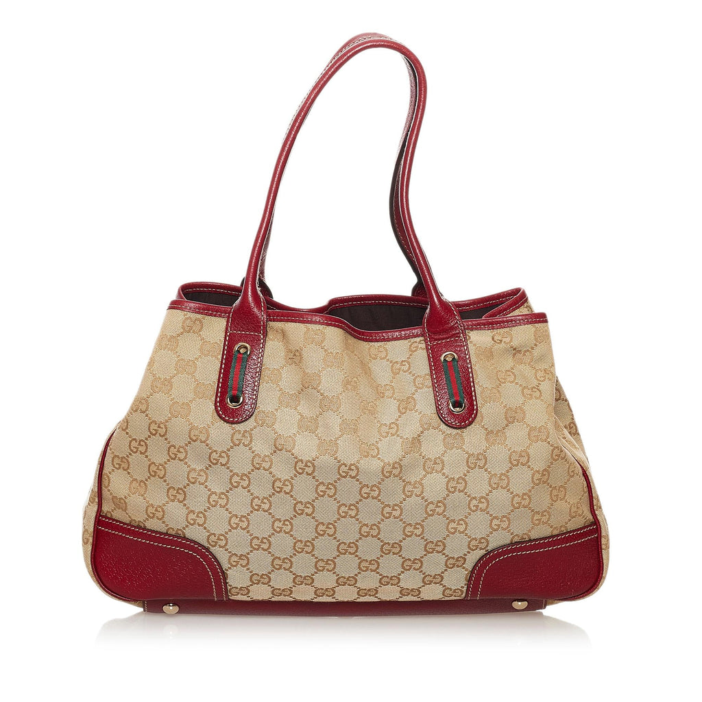Gucci GG Canvas Princy Tote Bag (SHG-34778)