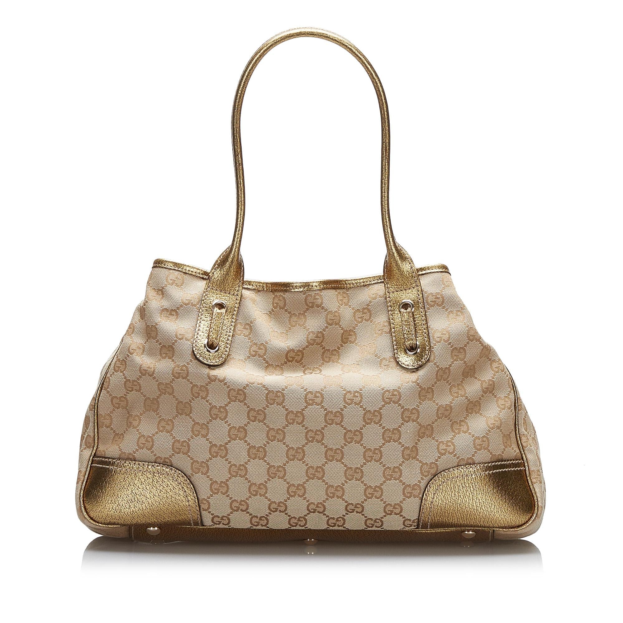 Gucci GG Canvas Princy Tote (SHG-x1Xfvy)