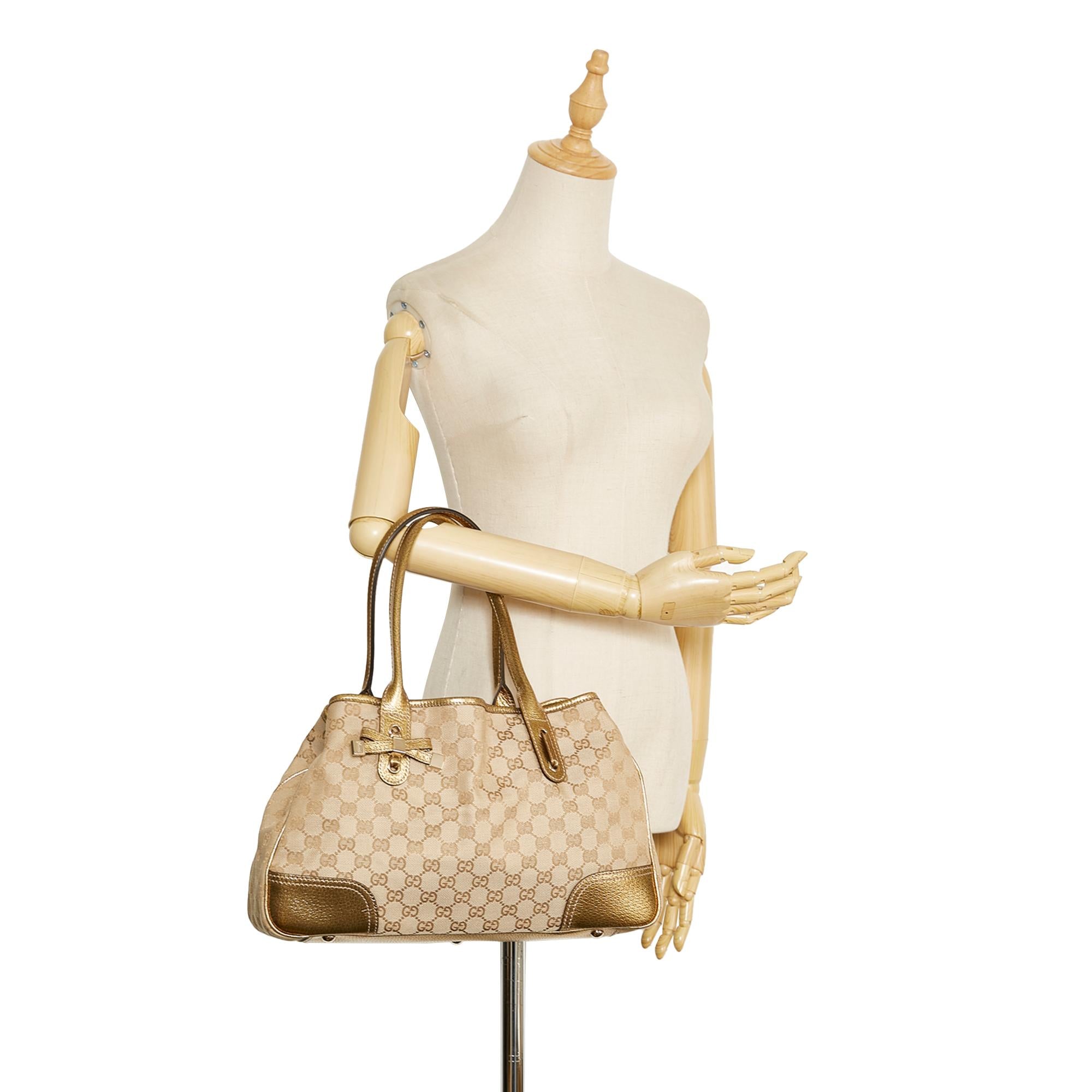 Gucci GG Canvas Princy Tote (SHG-x1Xfvy)