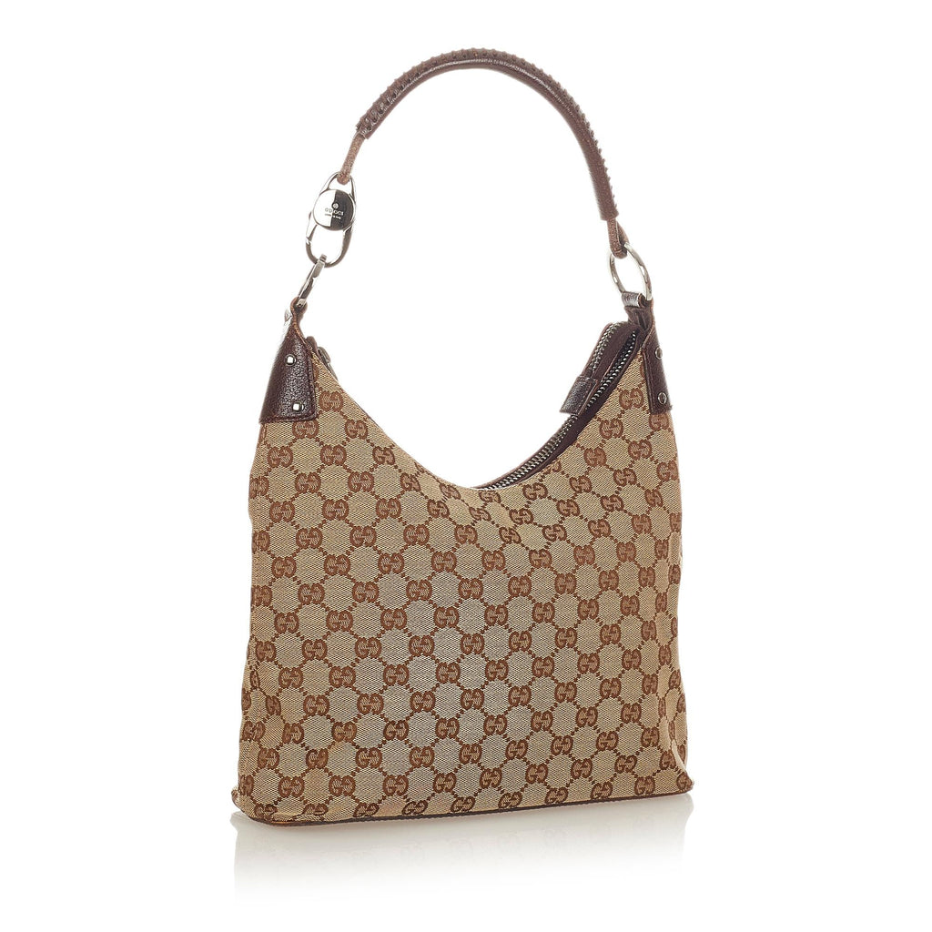 Gucci GG Canvas Shoulder Bag (SHG-25129)