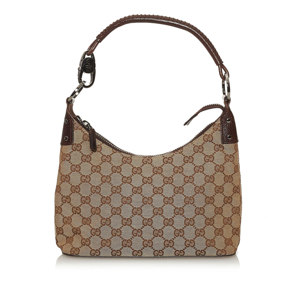 Gucci GG Canvas Shoulder Bag (SHG-28517)