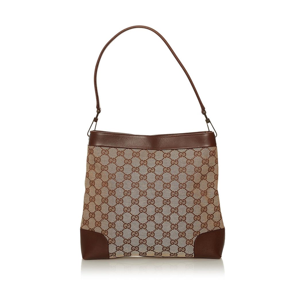 Gucci GG Canvas Shoulder Bag (SHG-28956)