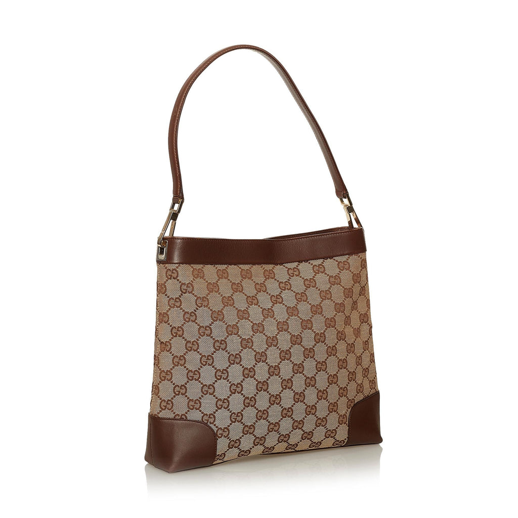 Gucci GG Canvas Shoulder Bag (SHG-28956)