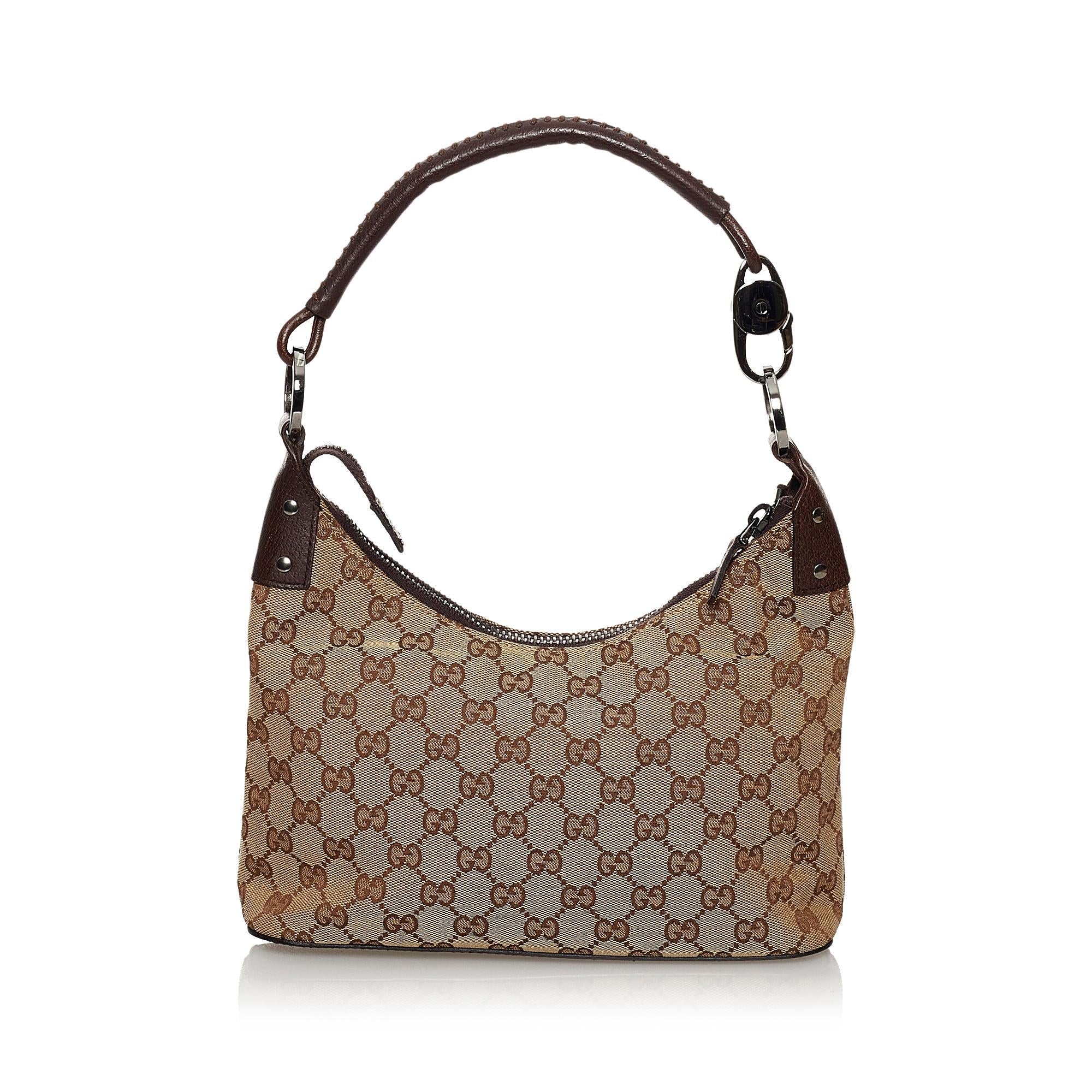 Gucci GG Canvas Shoulder Bag (SHG-30387)