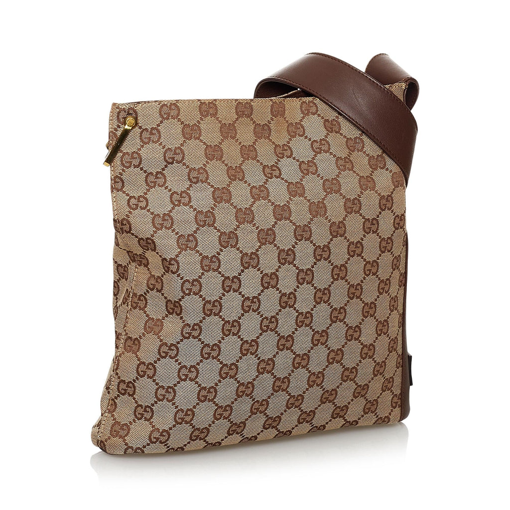 Gucci GG Canvas Shoulder Bag (SHG-30527)