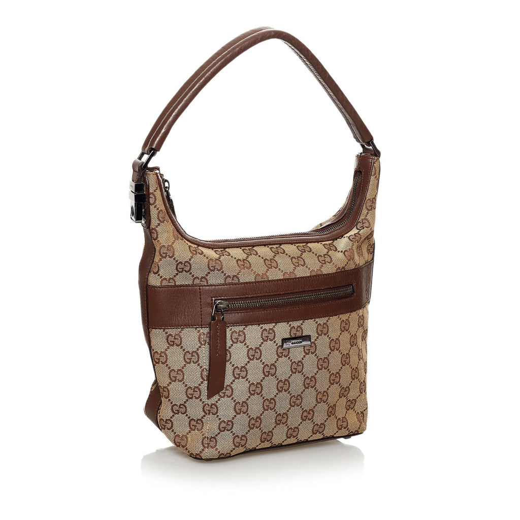 Gucci GG Canvas Shoulder Bag (SHG-31013)