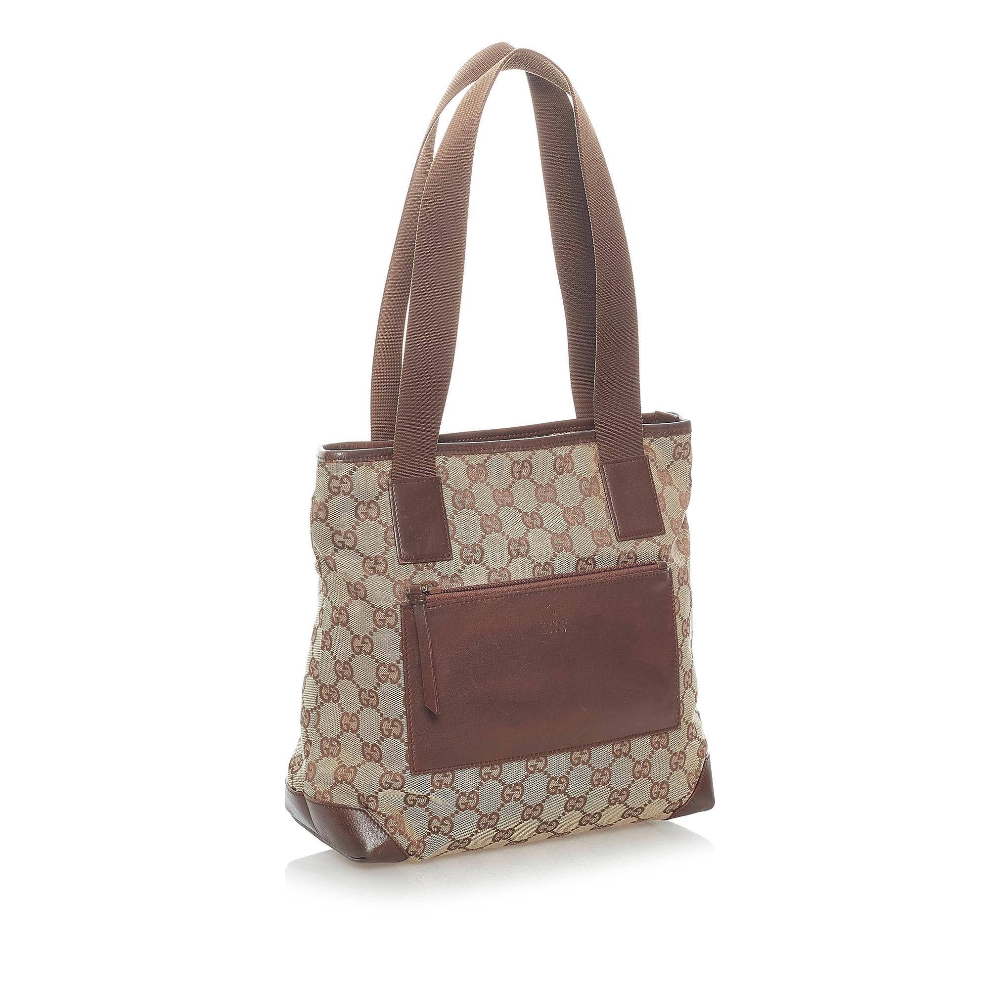 Gucci GG Canvas Shoulder Bag (SHG-31605)