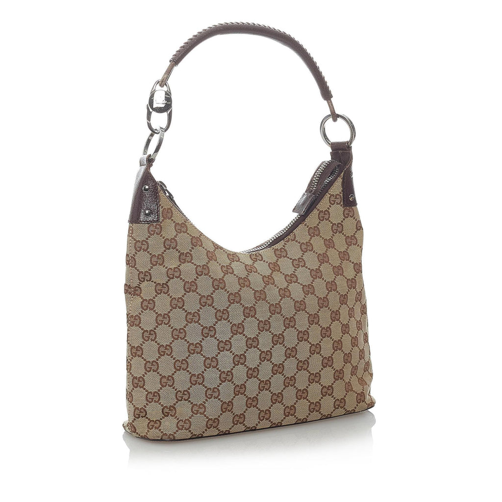 Gucci GG Canvas Shoulder Bag (SHG-32041)