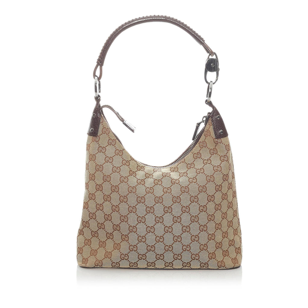 Gucci GG Canvas Shoulder Bag (SHG-32235)