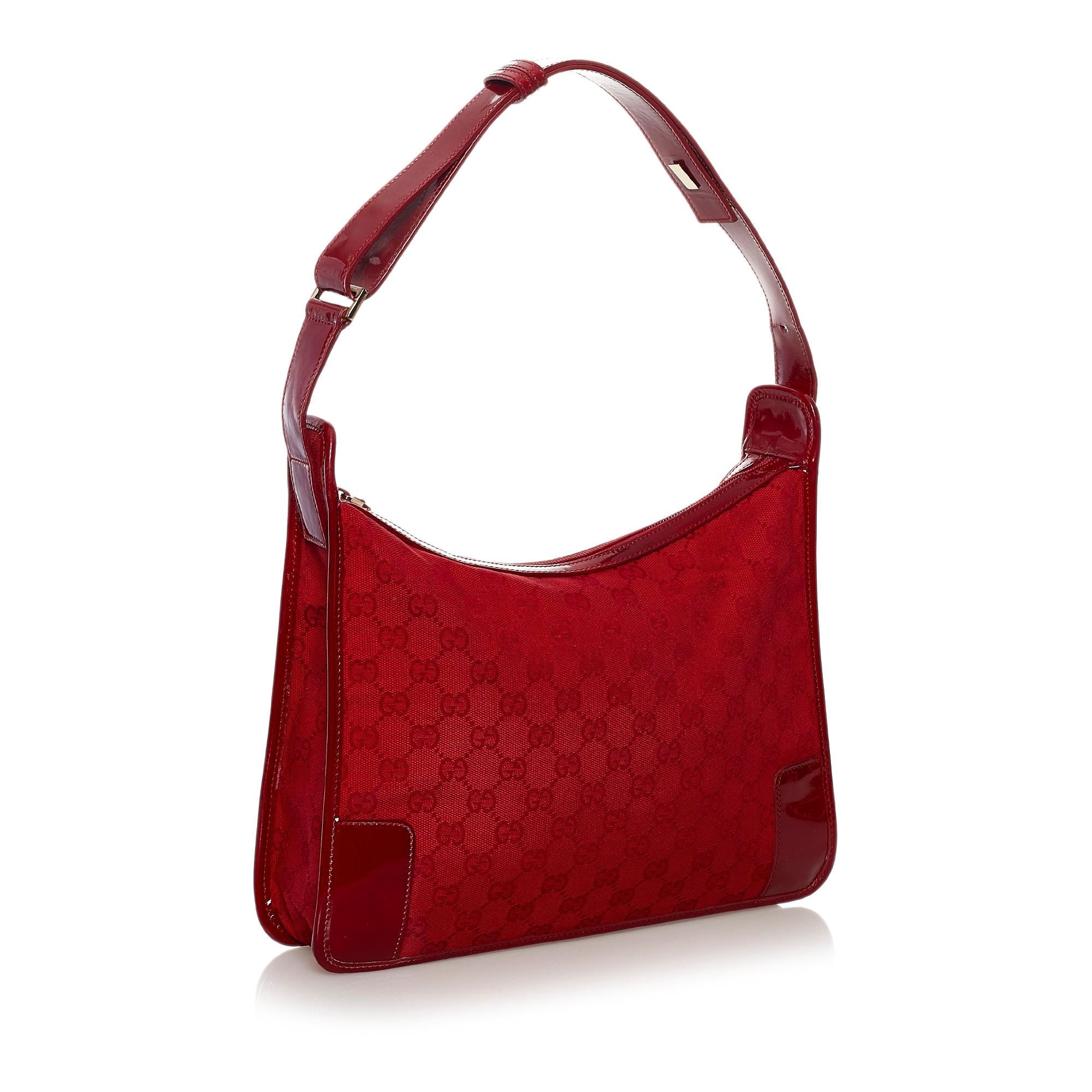 Gucci GG Canvas Shoulder Bag (SHG-32895)