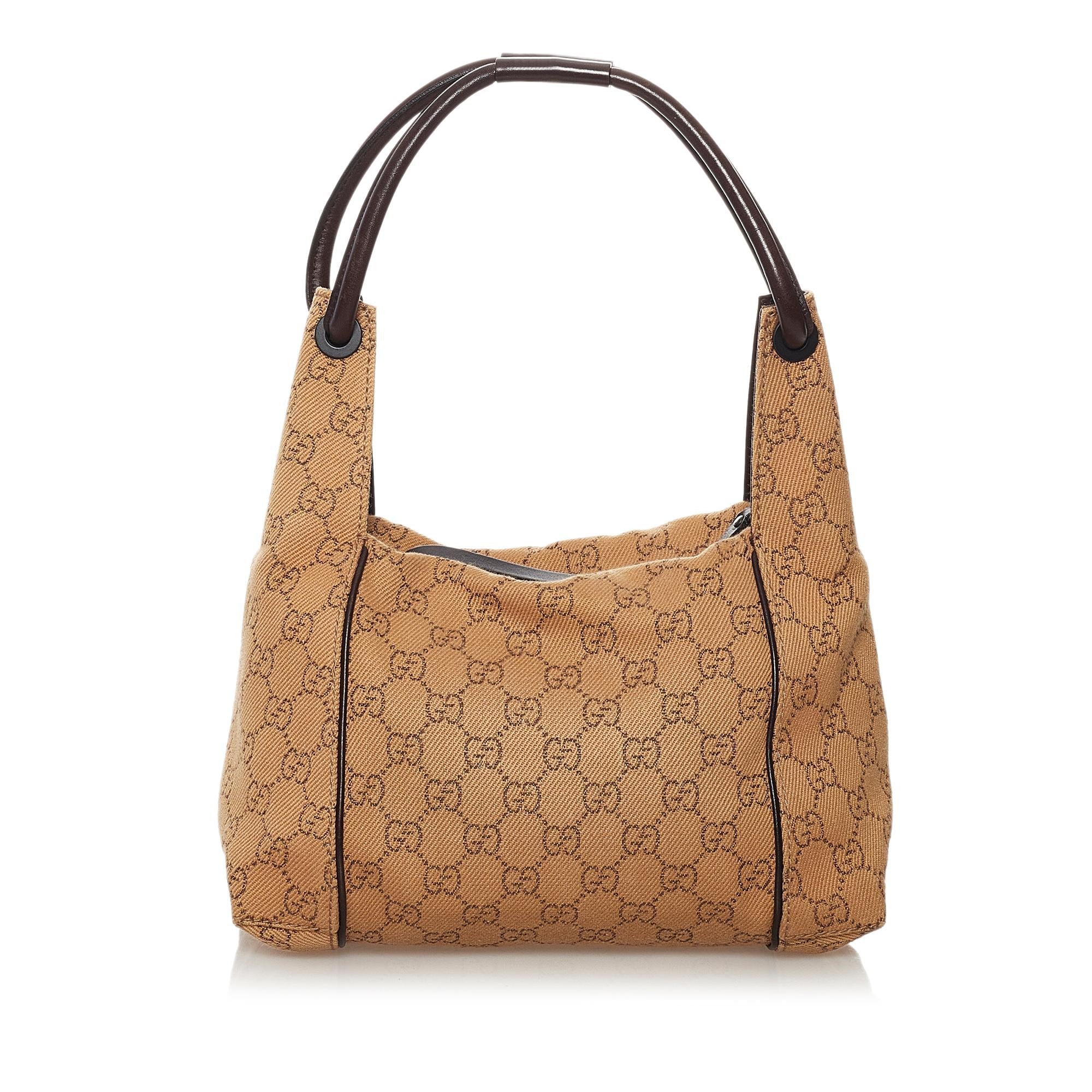 Gucci GG Canvas Shoulder Bag (SHG-34148)