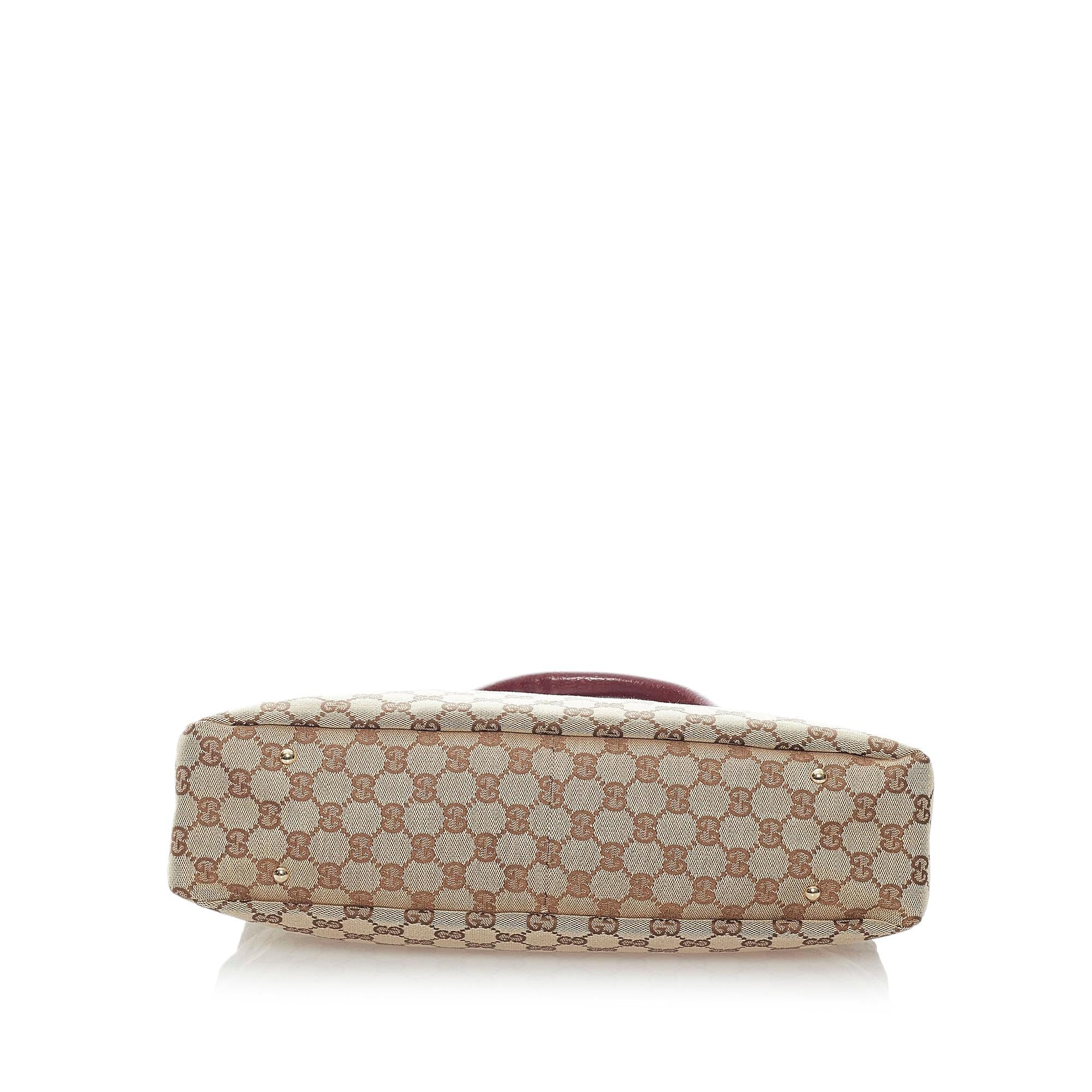 Gucci GG Canvas Shoulder Bag (SHG-34738)