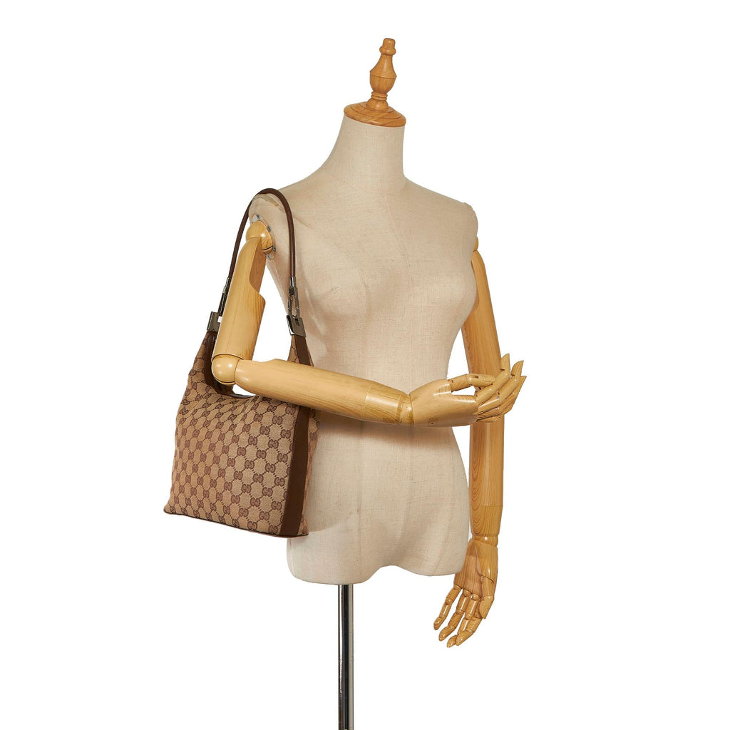 Gucci GG Canvas Shoulder Bag (SHG-34870)