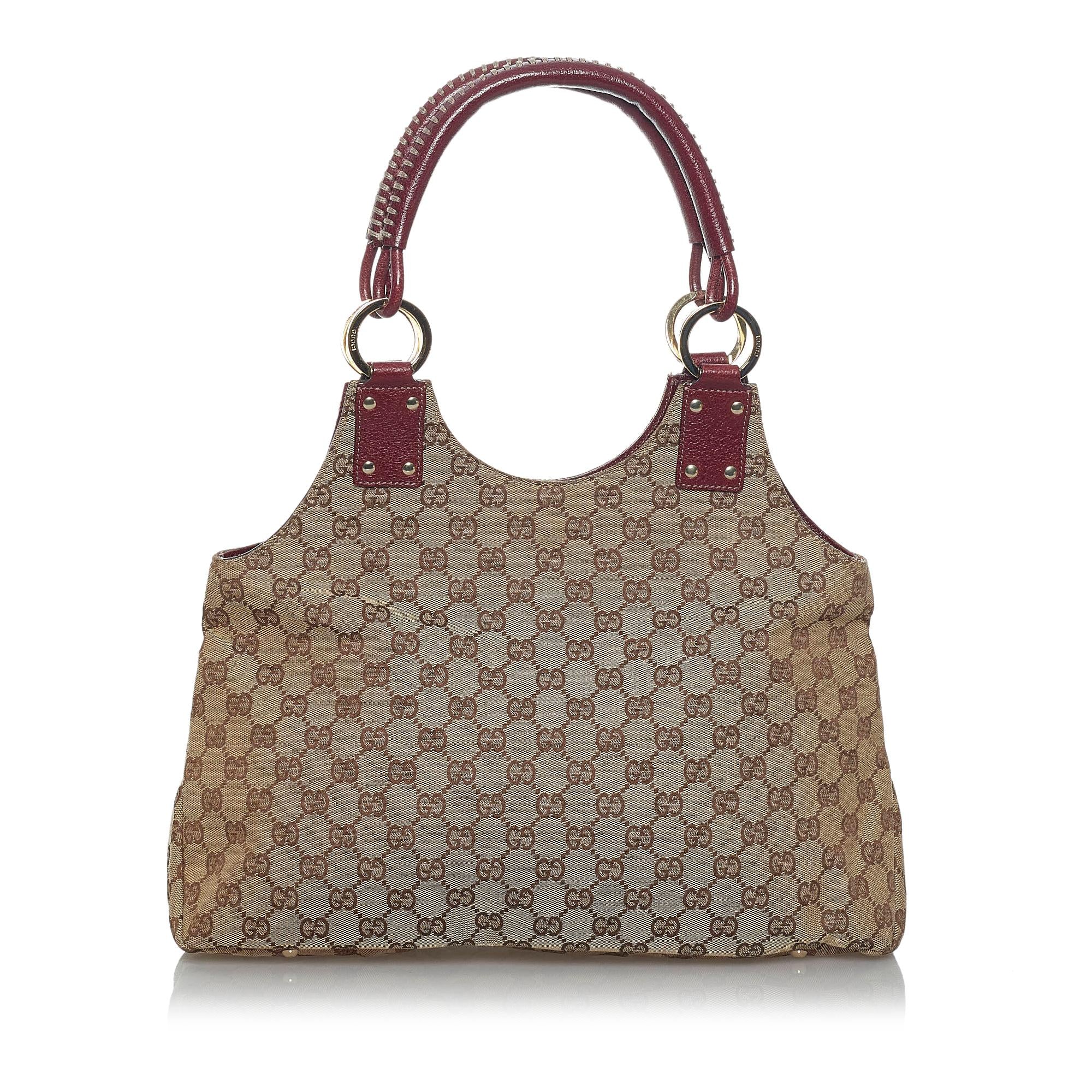 Gucci GG Canvas Shoulder Bag (SHG-35156)