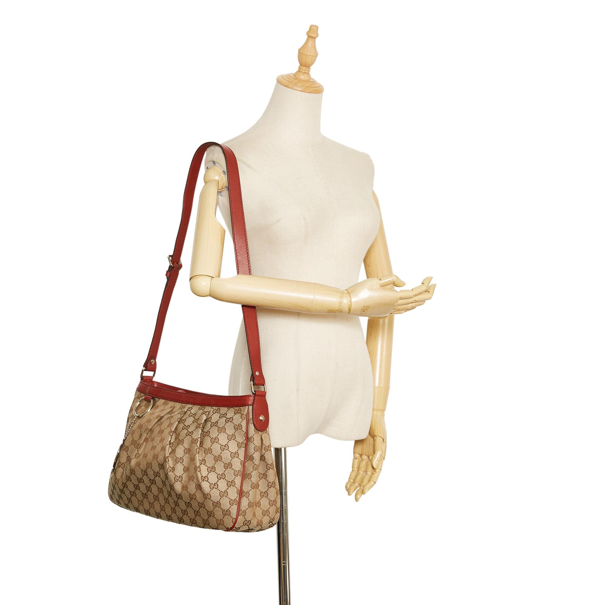 Gucci GG Canvas Sukey Crossbody (SHG-37499)