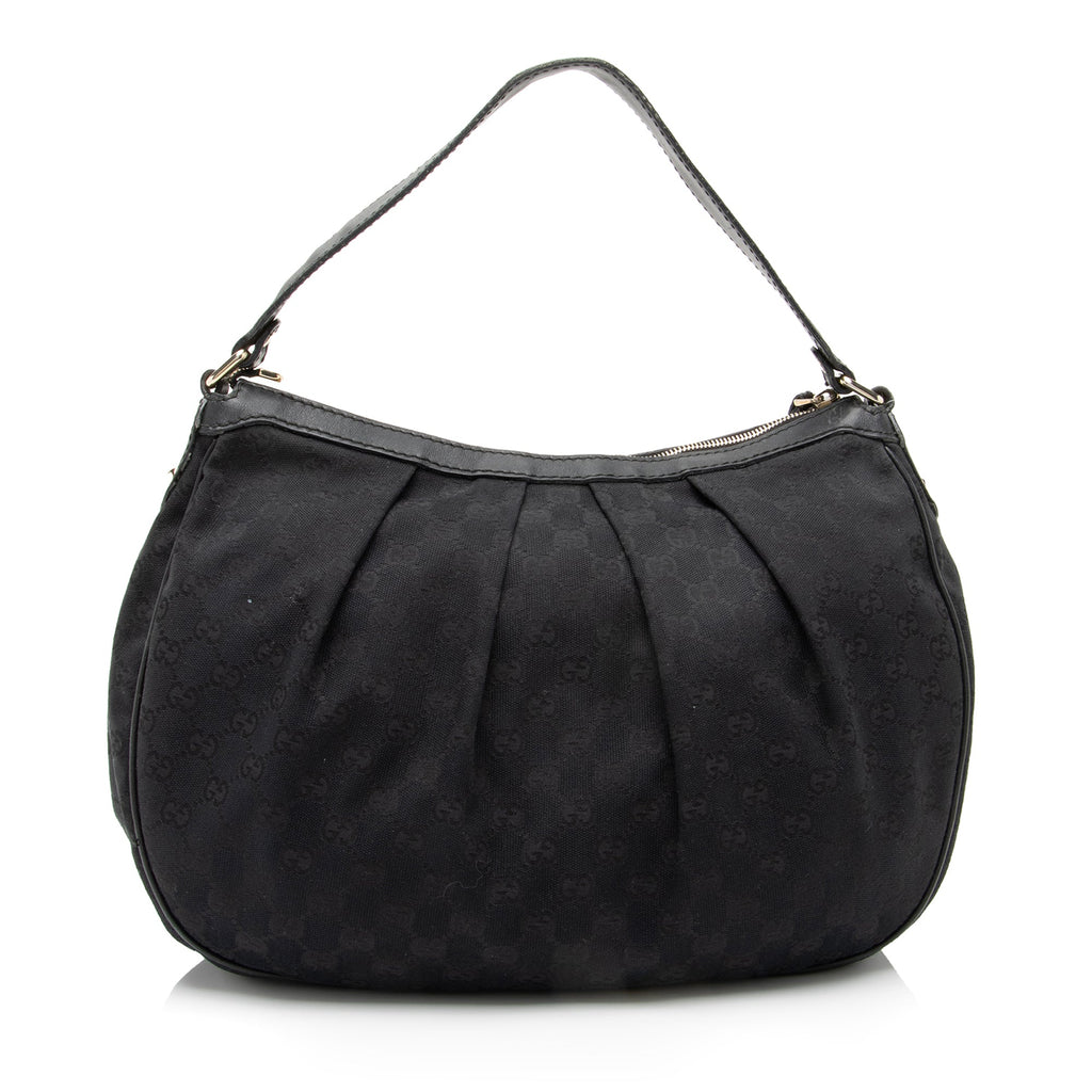 Gucci GG Canvas Sukey Hobo (SHF-23397)