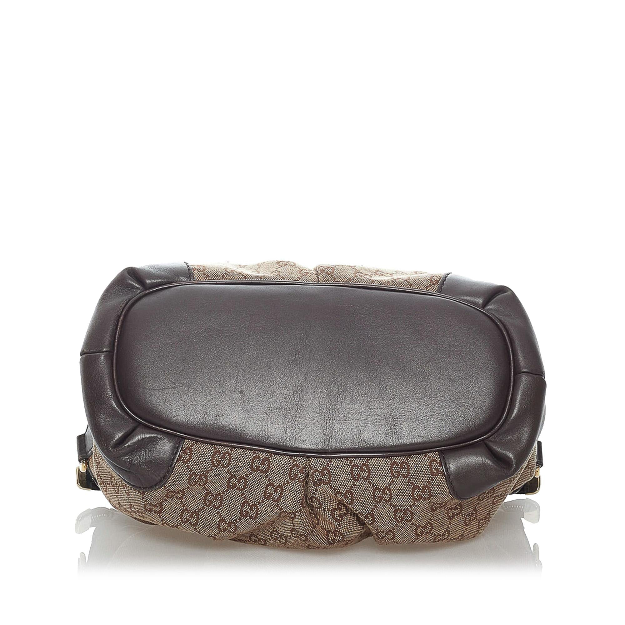 Gucci GG Canvas Sukey Satchel (SHG-30436)