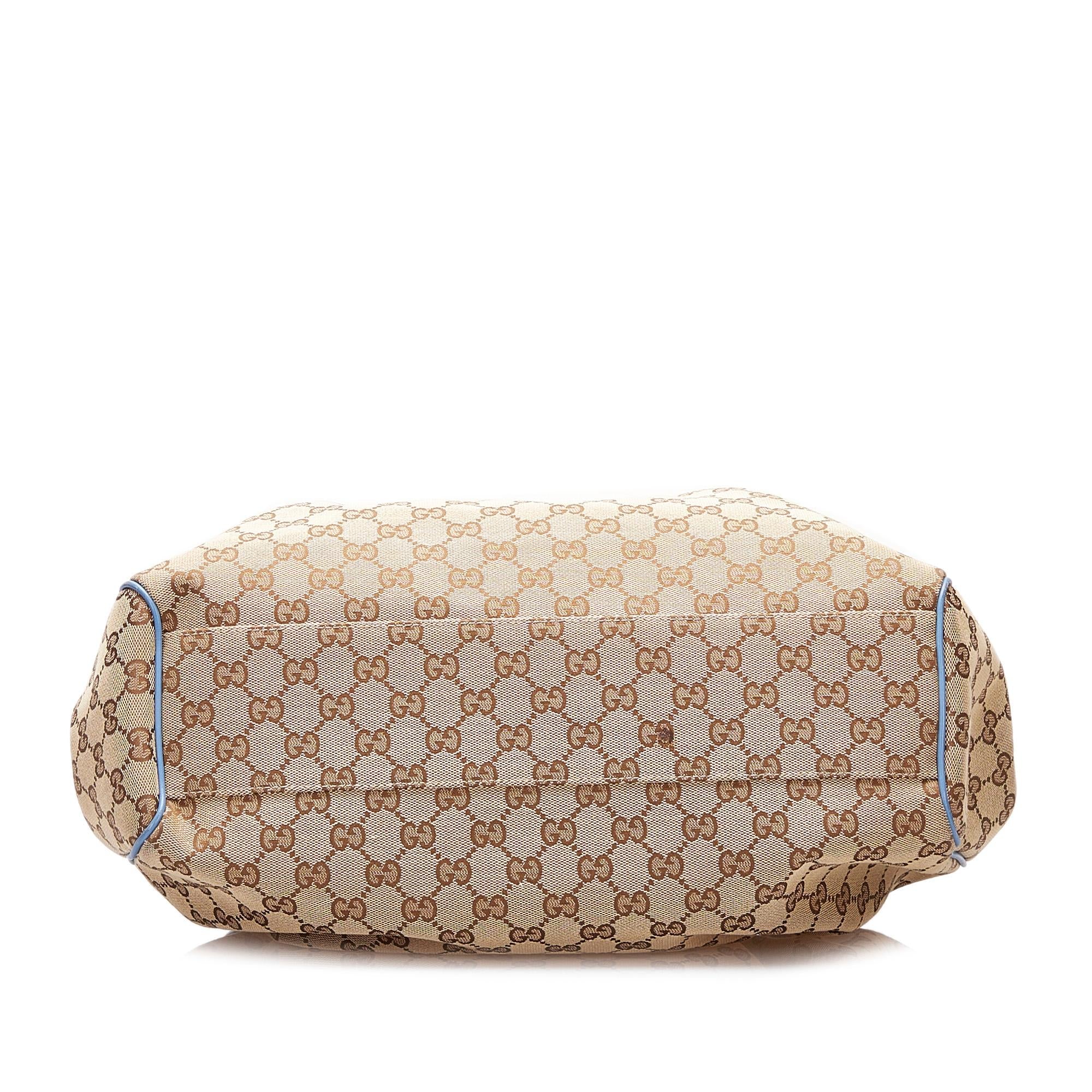 Gucci GG Canvas Sukey Tote Bag (SHG-35500)