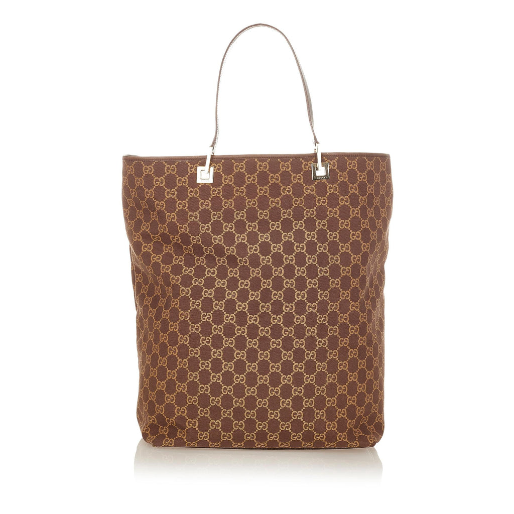 Gucci GG Canvas Tote Bag (SHG-26233)
