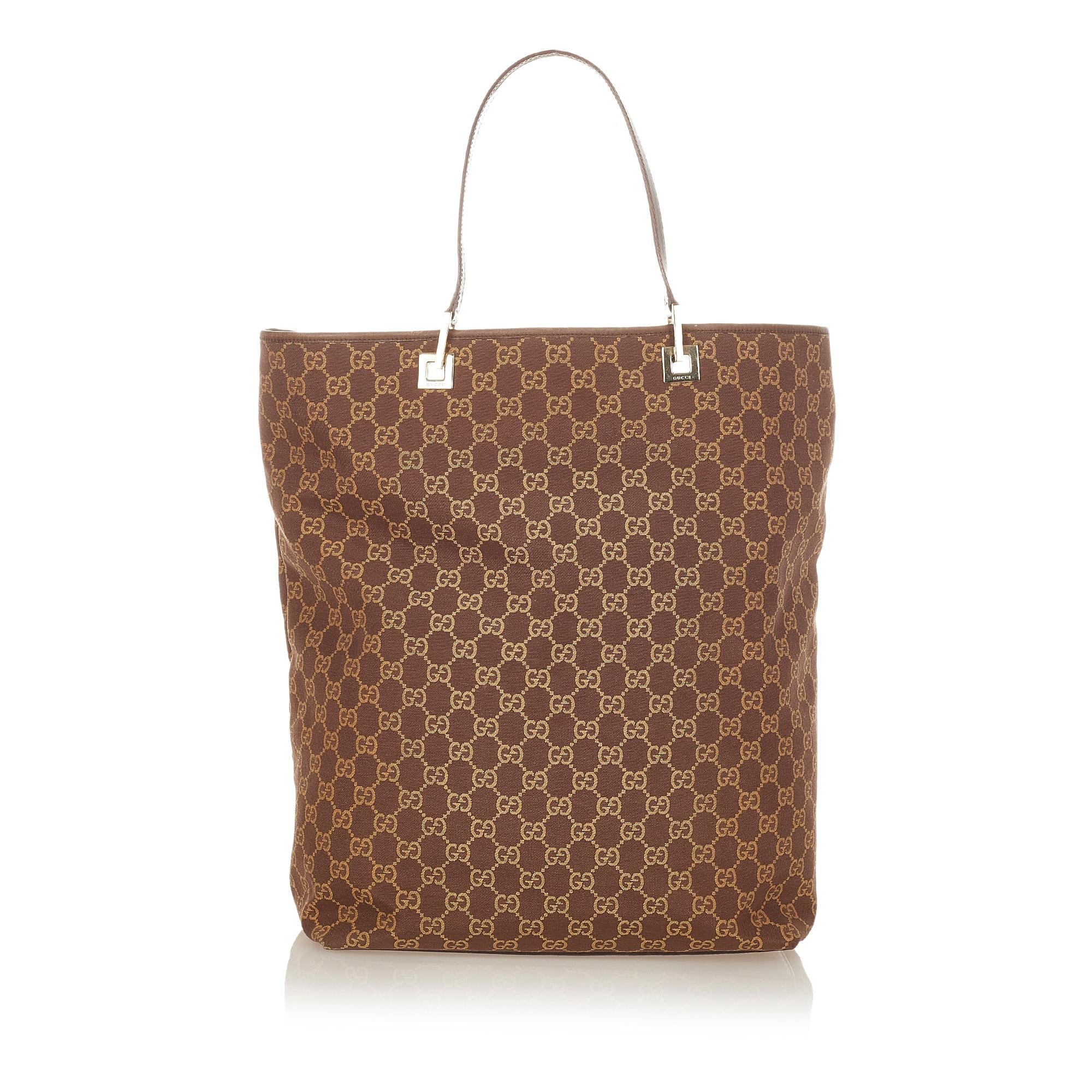 Gucci GG Canvas Tote Bag (SHG-26233)