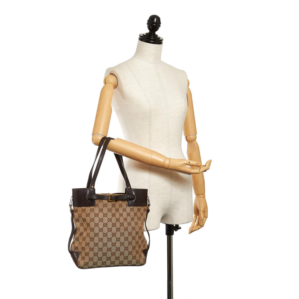 Gucci GG Canvas Tote Bag (SHG-29784)