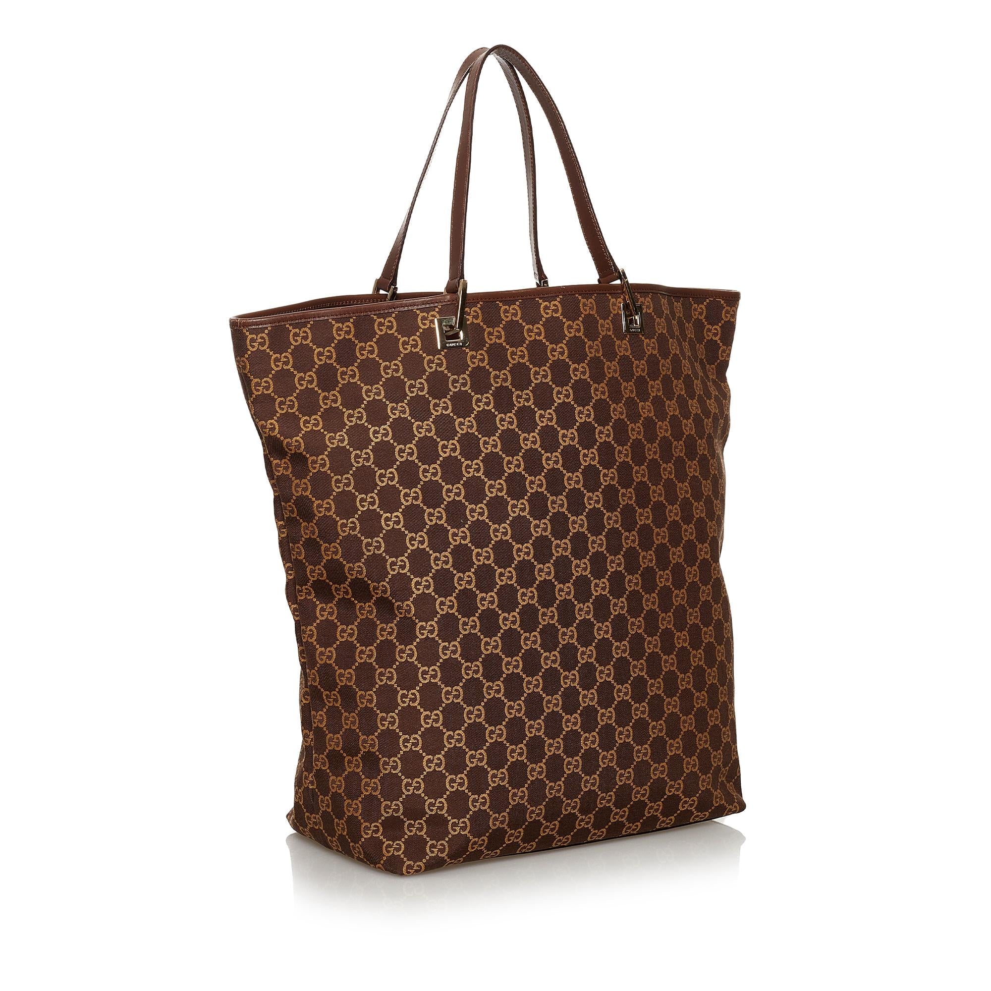 Gucci GG Canvas Tote Bag (SHG-29802)