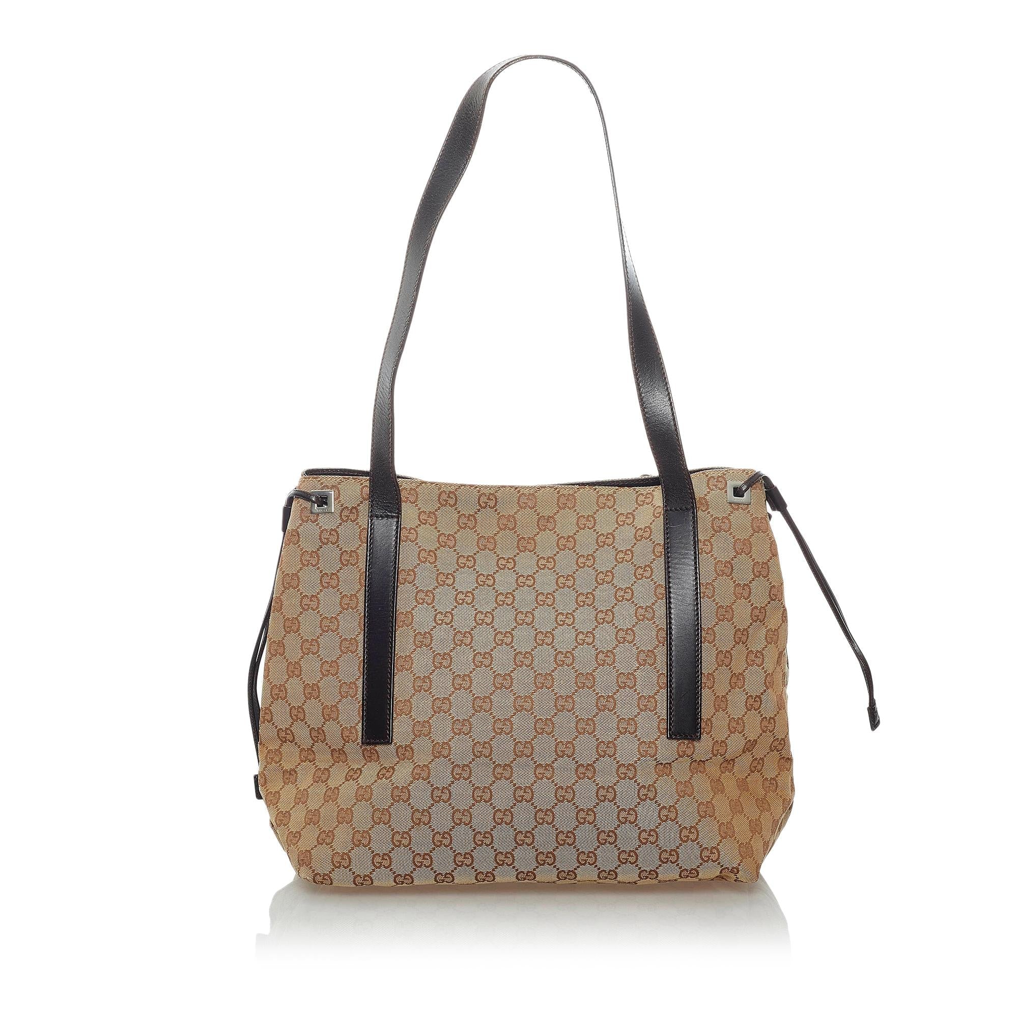 Gucci GG Canvas Tote Bag (SHG-30419)