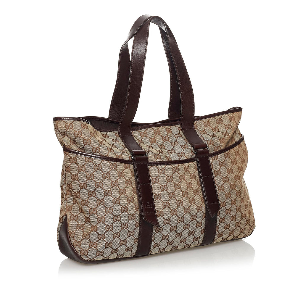 Gucci GG Canvas Tote Bag (SHG-31016)