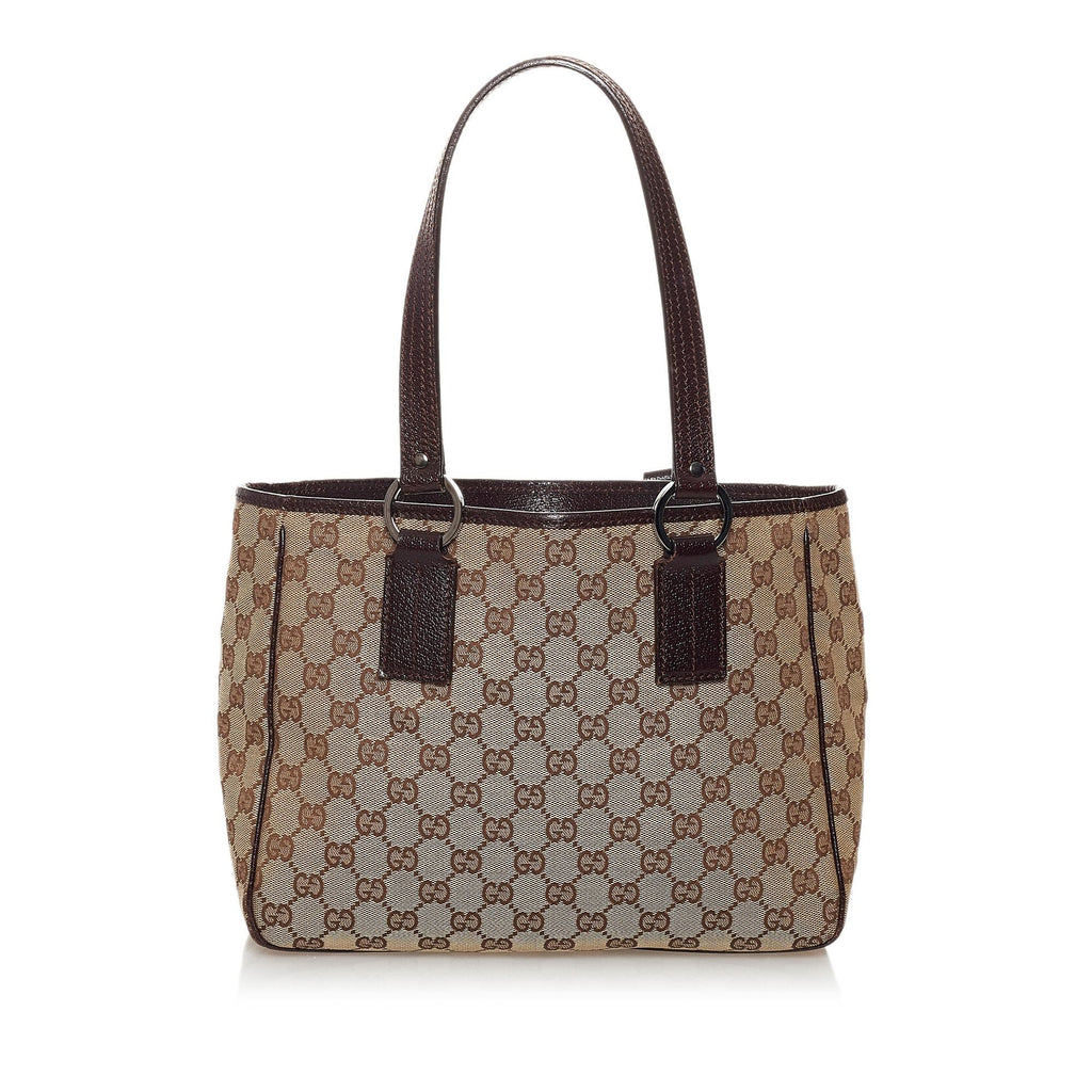 Gucci GG Canvas Tote Bag (SHG-31423)