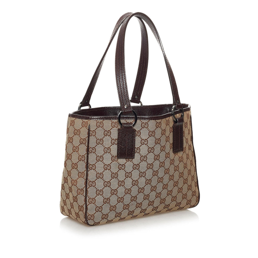 Gucci GG Canvas Tote Bag (SHG-31423)