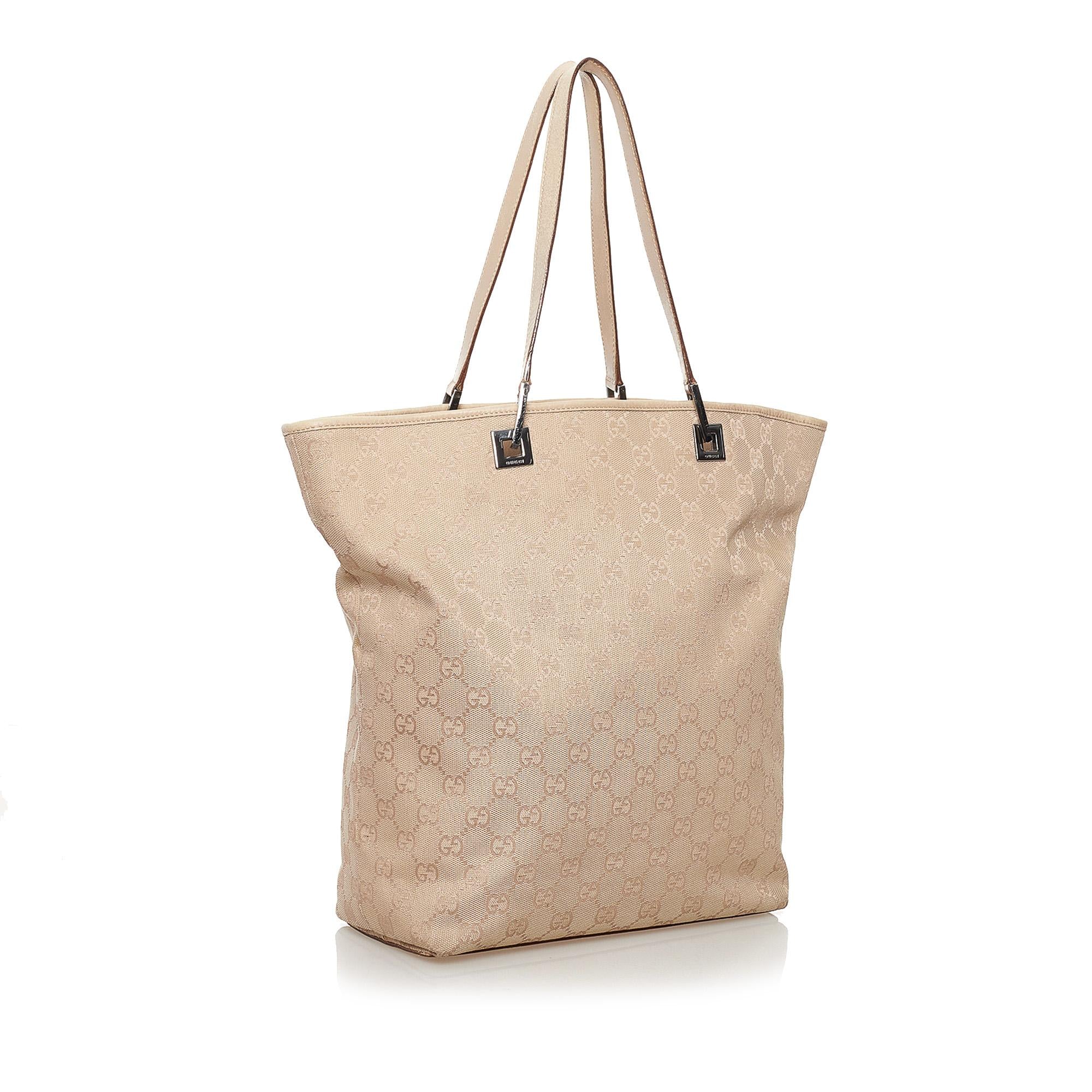 Gucci GG Canvas Tote Bag (SHG-31740)