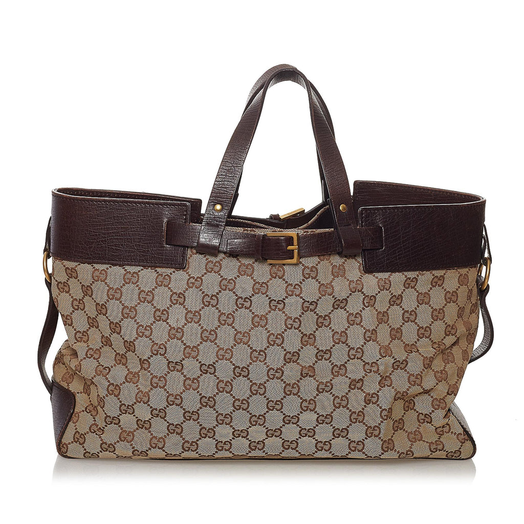 Gucci GG Canvas Tote Bag (SHG-32480)