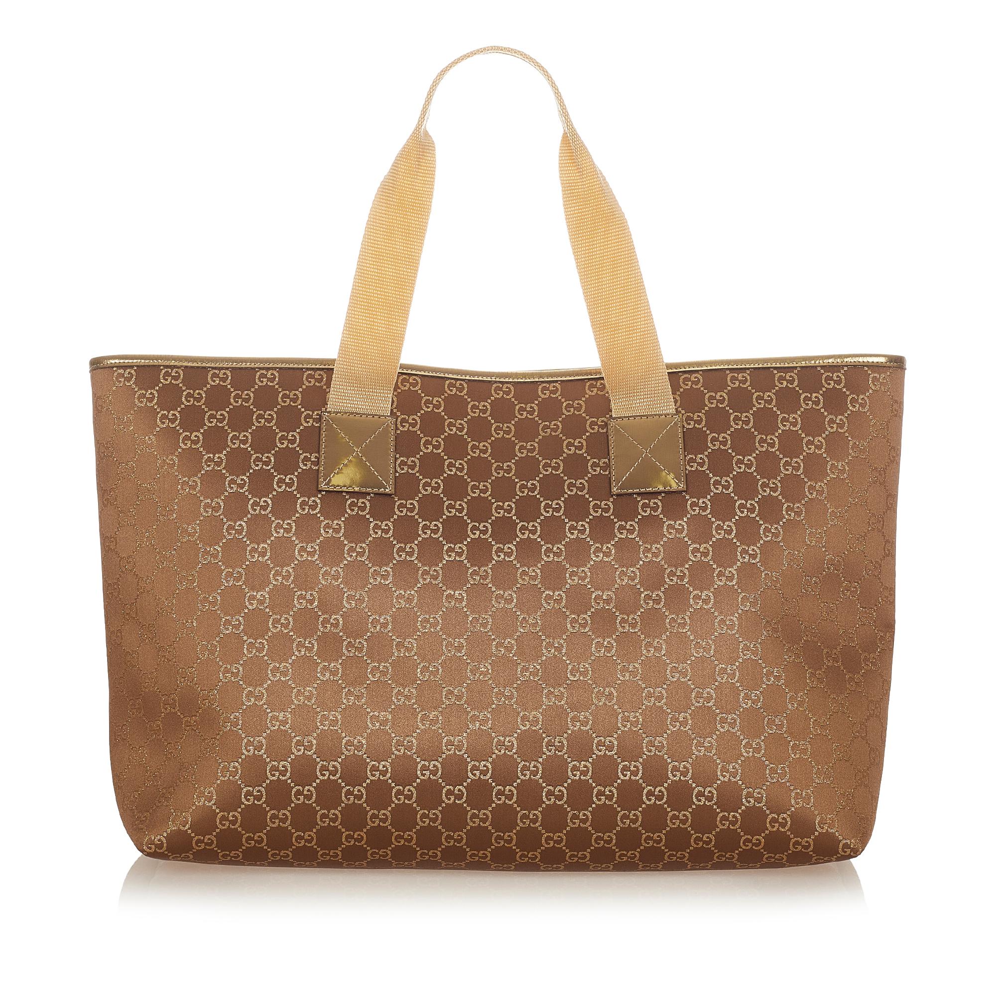 Gucci GG Canvas Tote Bag (SHG-32564)