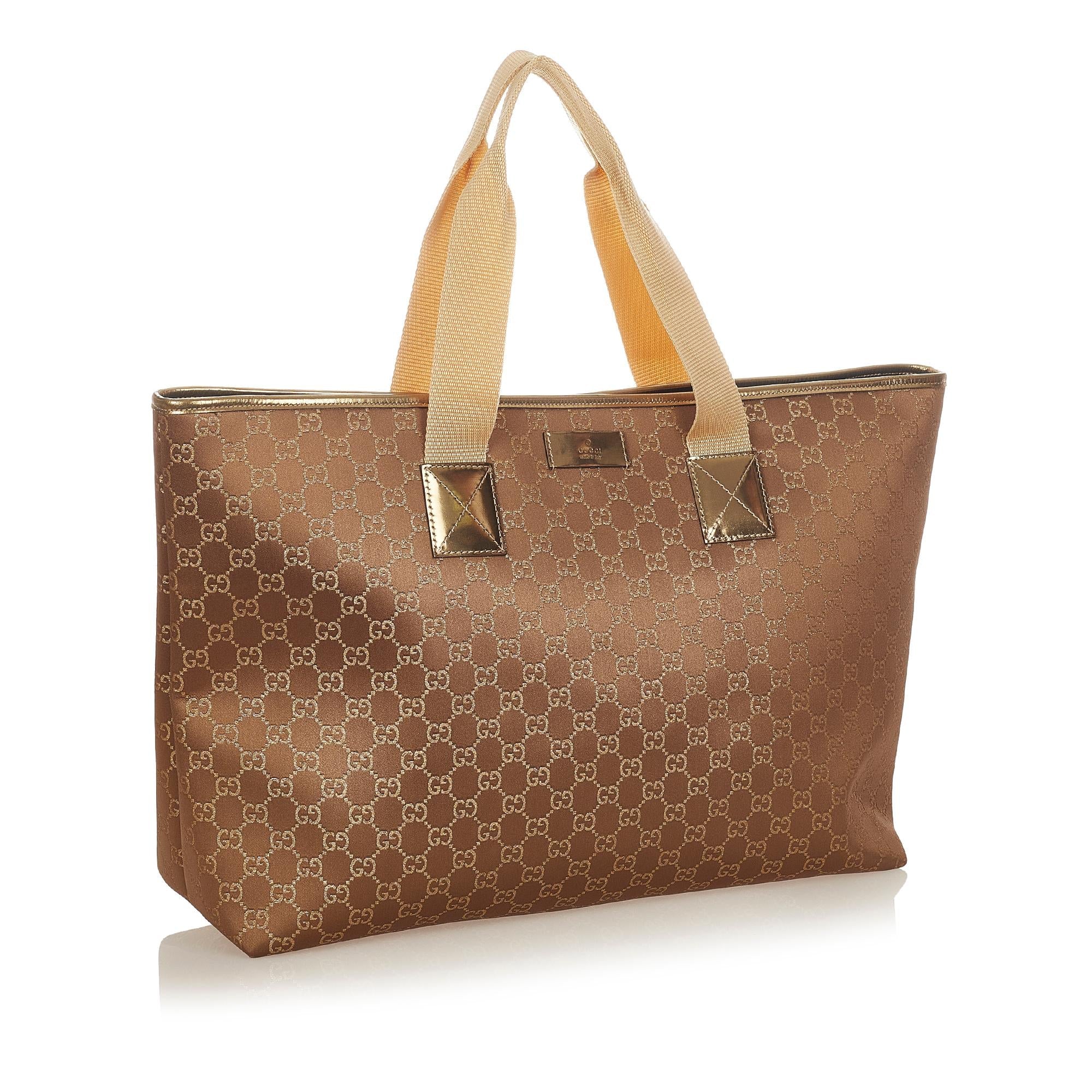 Gucci GG Canvas Tote Bag (SHG-32564)