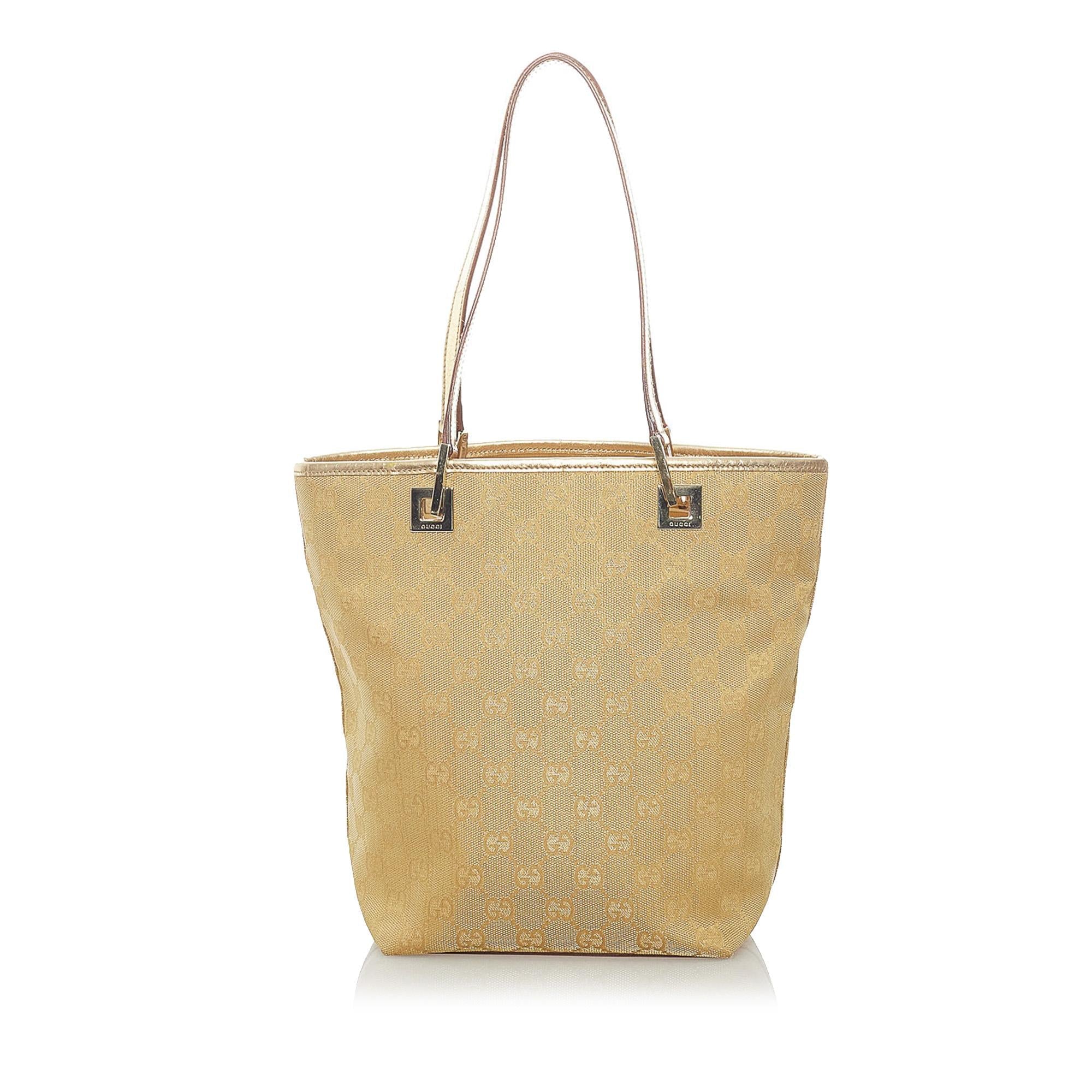 Gucci GG Canvas Tote Bag (SHG-32748)