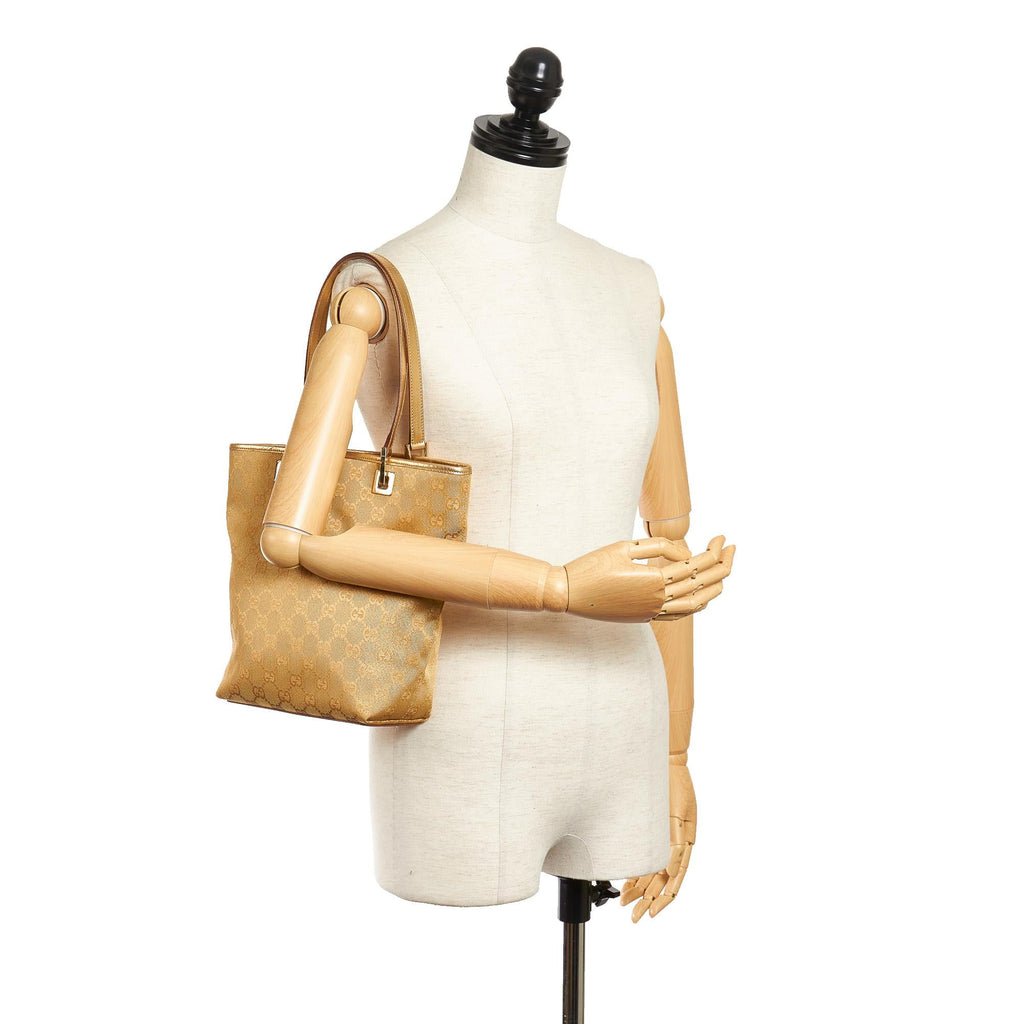 Gucci GG Canvas Tote Bag (SHG-32748)