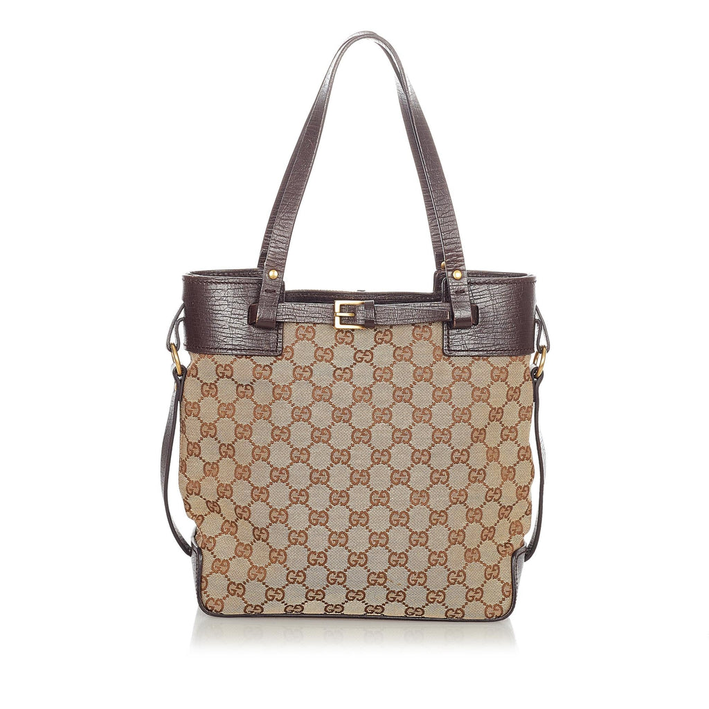 Gucci GG Canvas Tote Bag (SHG-34024)