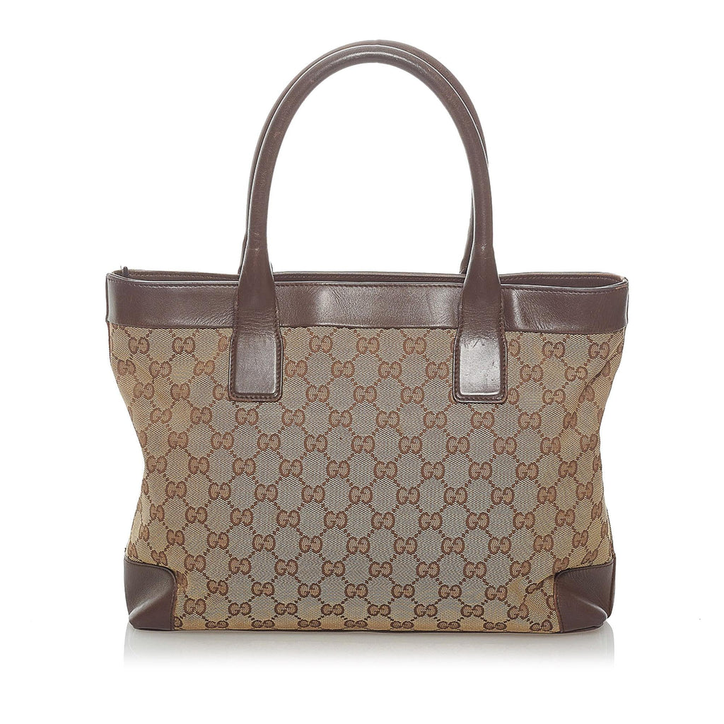 Gucci GG Canvas Tote Bag (SHG-34714)